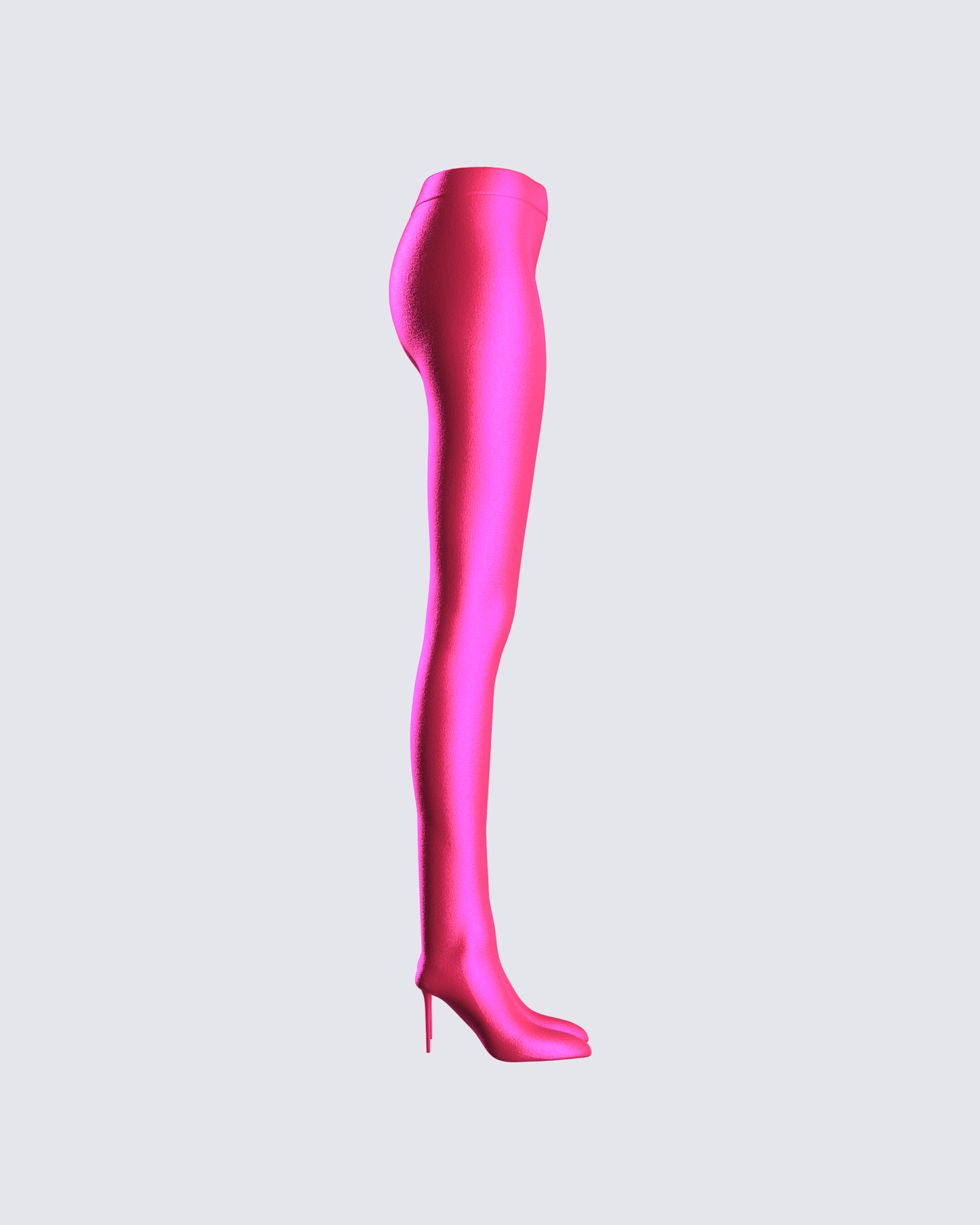 Lux Pink High Heel Leggings