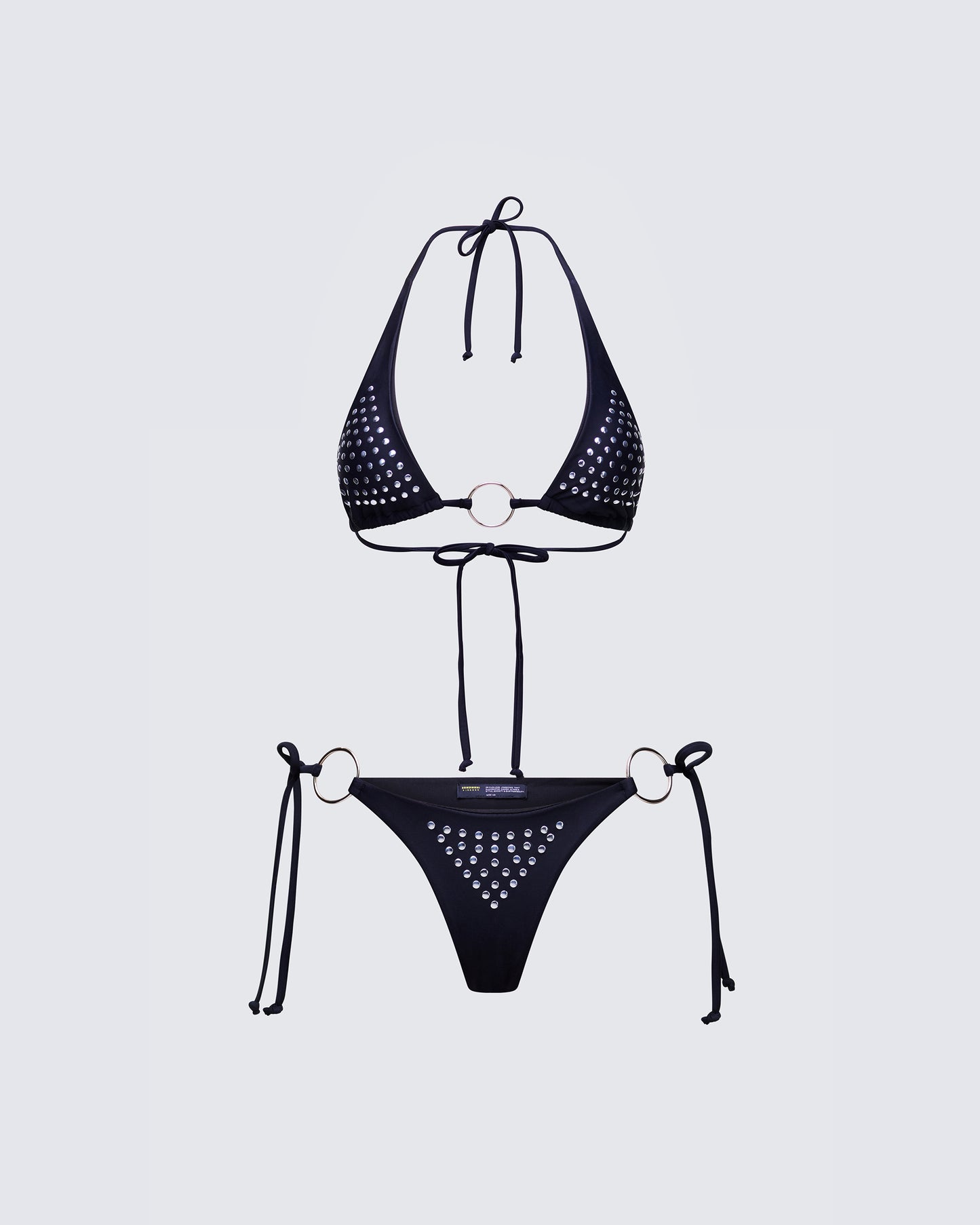 Quen Black Bikini Set product front