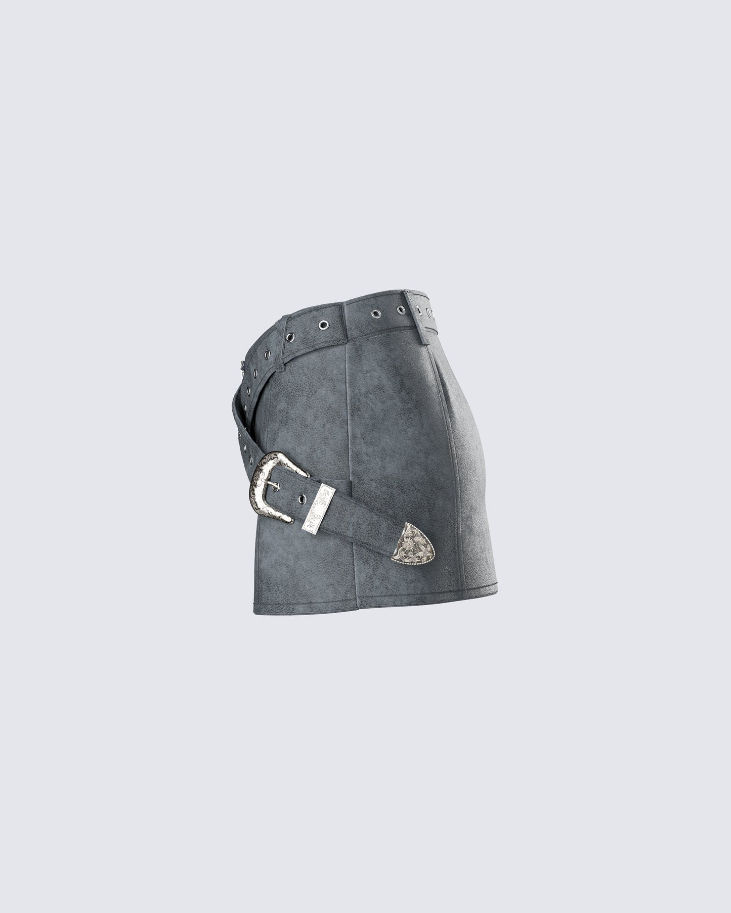 Eirene Vegan Leather Mini Skirt