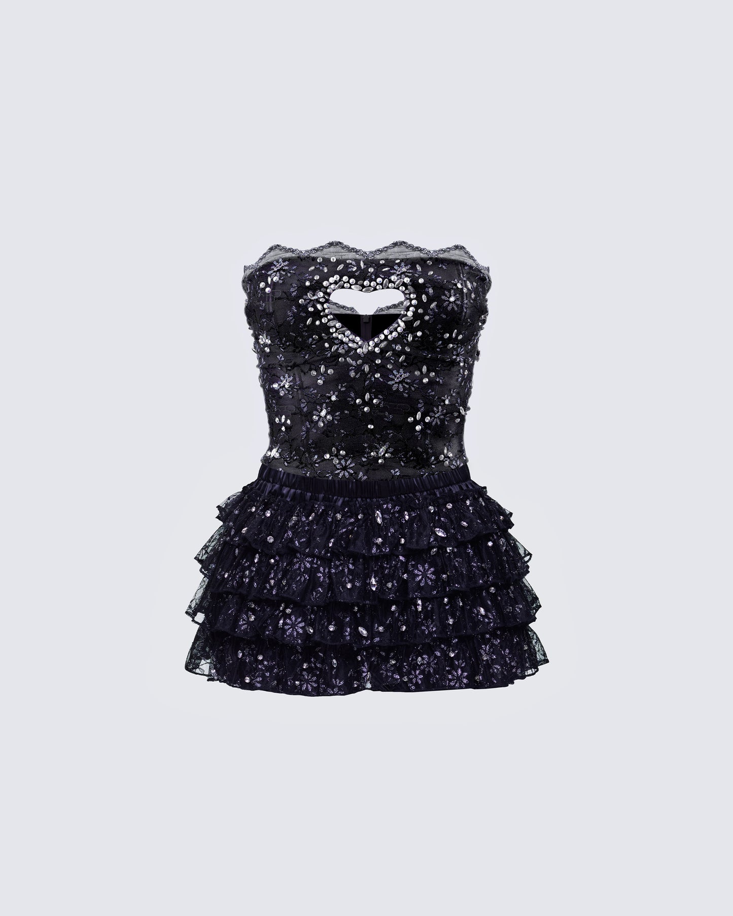 Love Black Ruffle Set product front