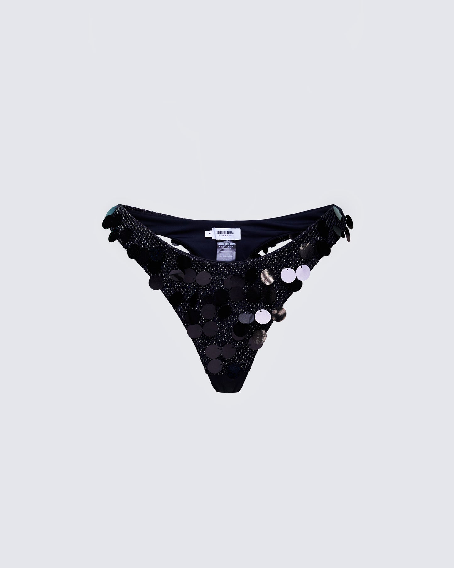 Zumi Black Sequin Minikini Bottom