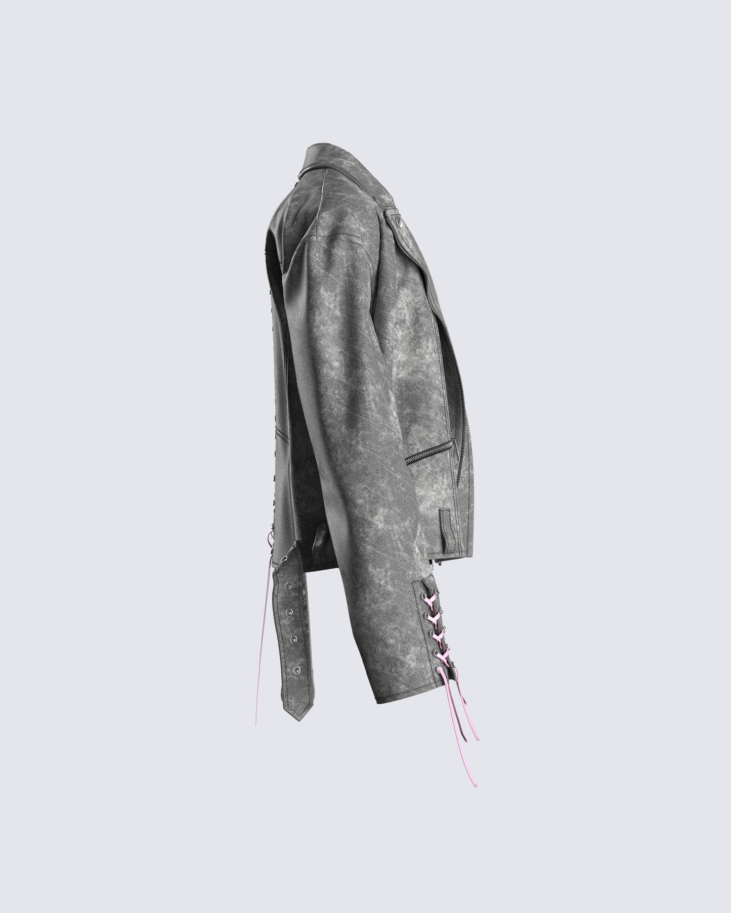 Nancy Black Vegan Leather Jacket