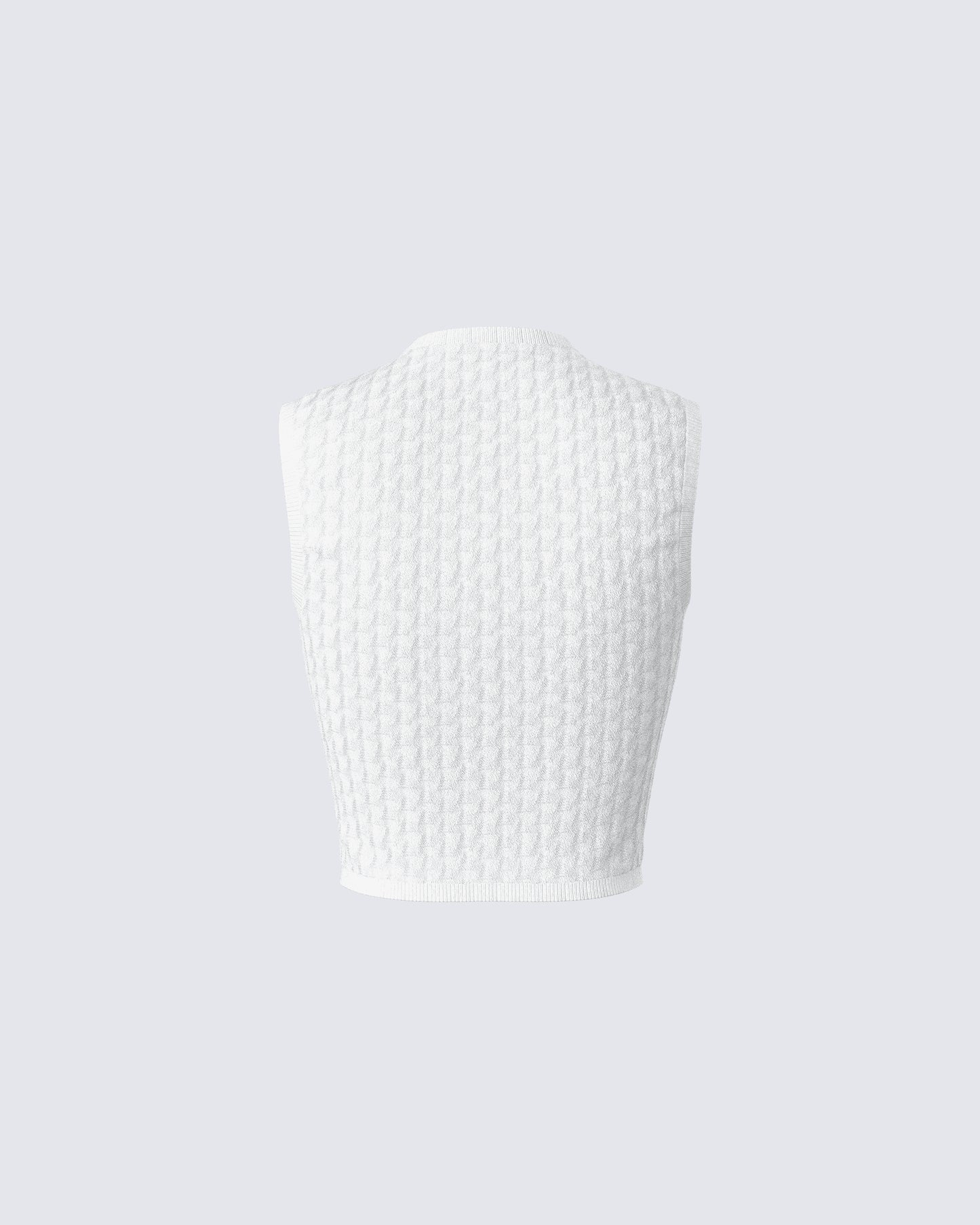 Heidi Ivory Sweater Pattern Top
