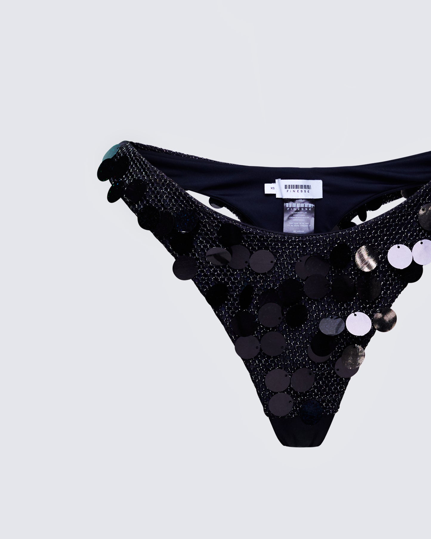 Zumi Black Sequin Minikini Bottom