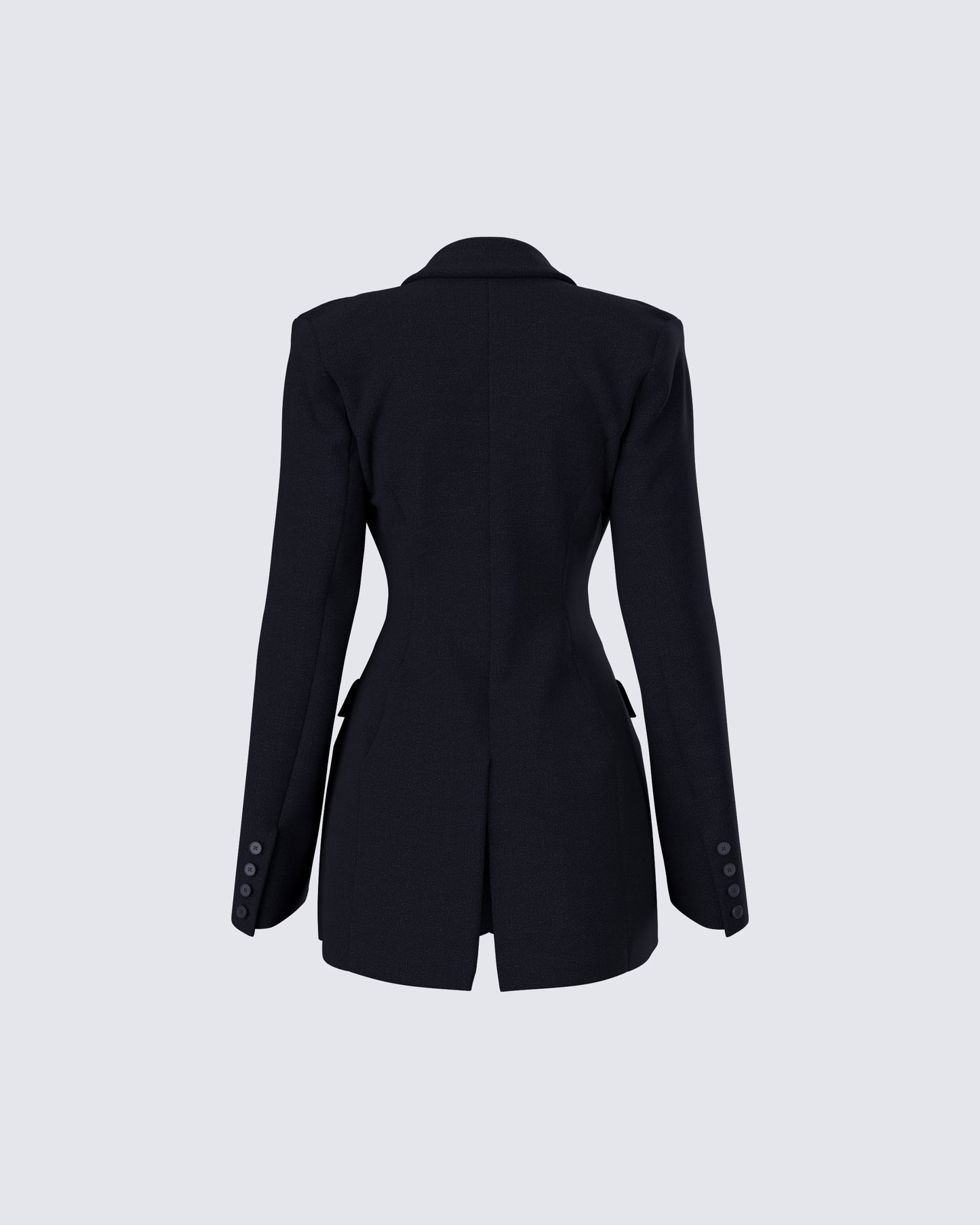 Zila Black Suiting Hourglass Blazer