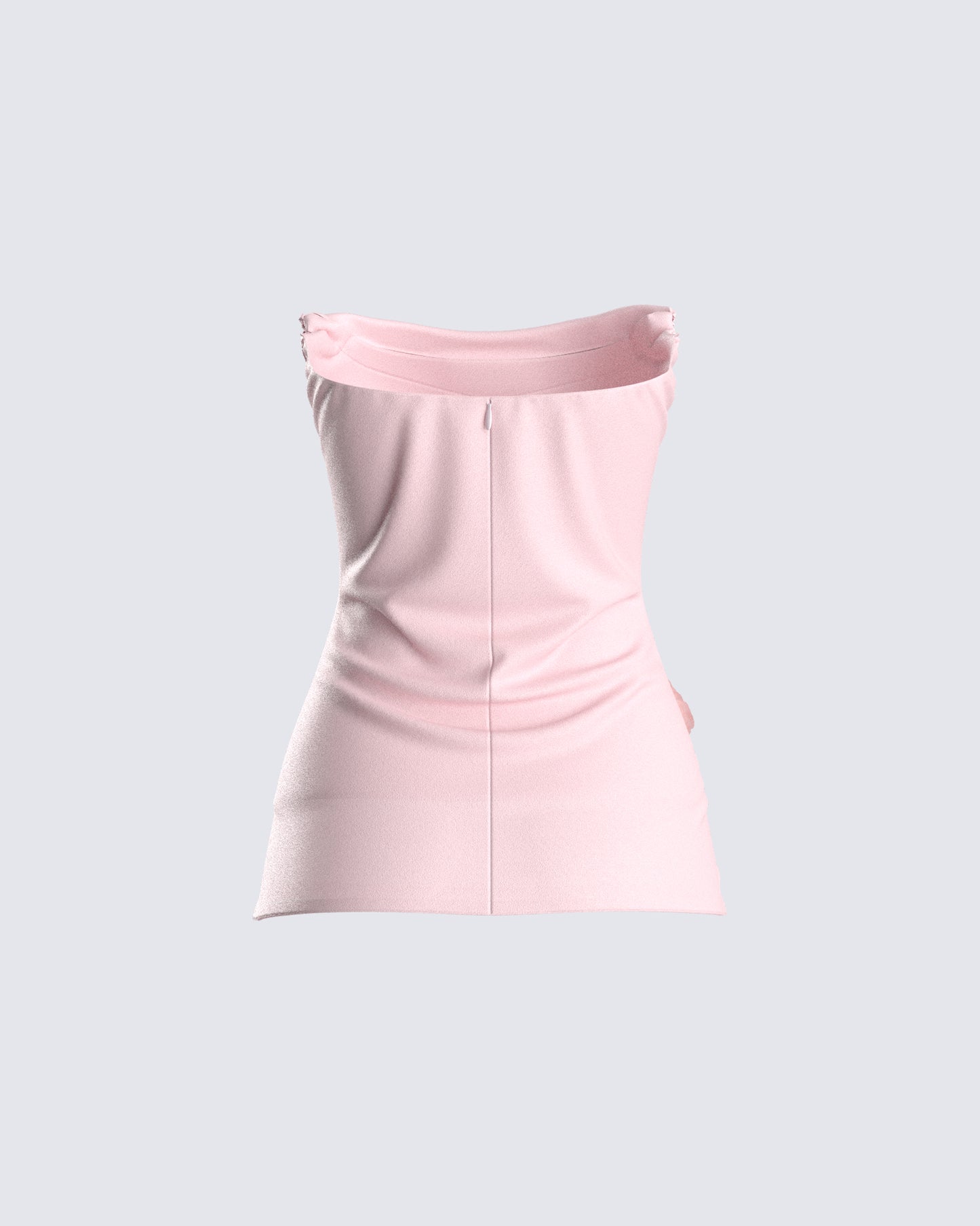 Angie Pink Floral Corset Top