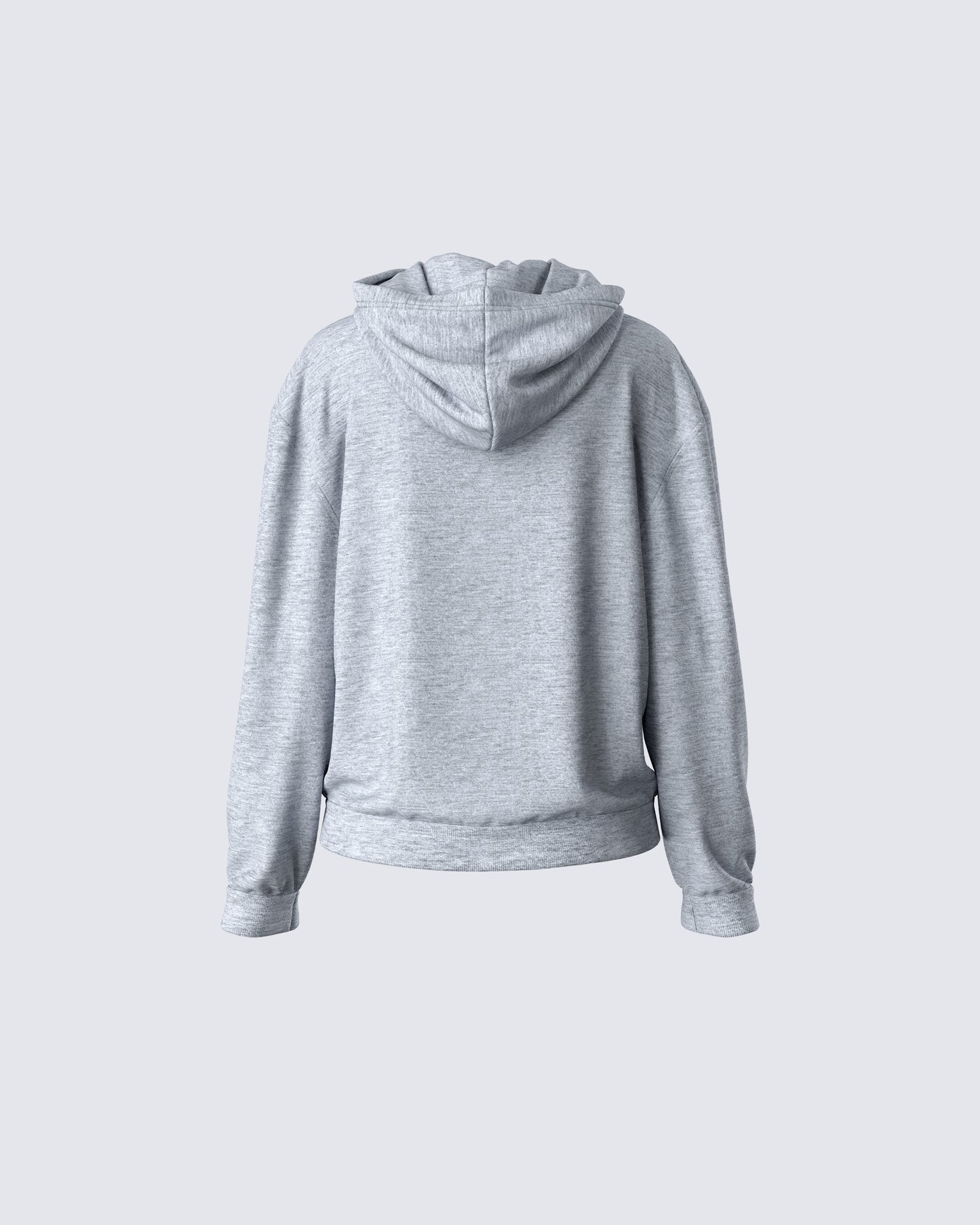 Delanie Grey Heather Fleece Hoodie