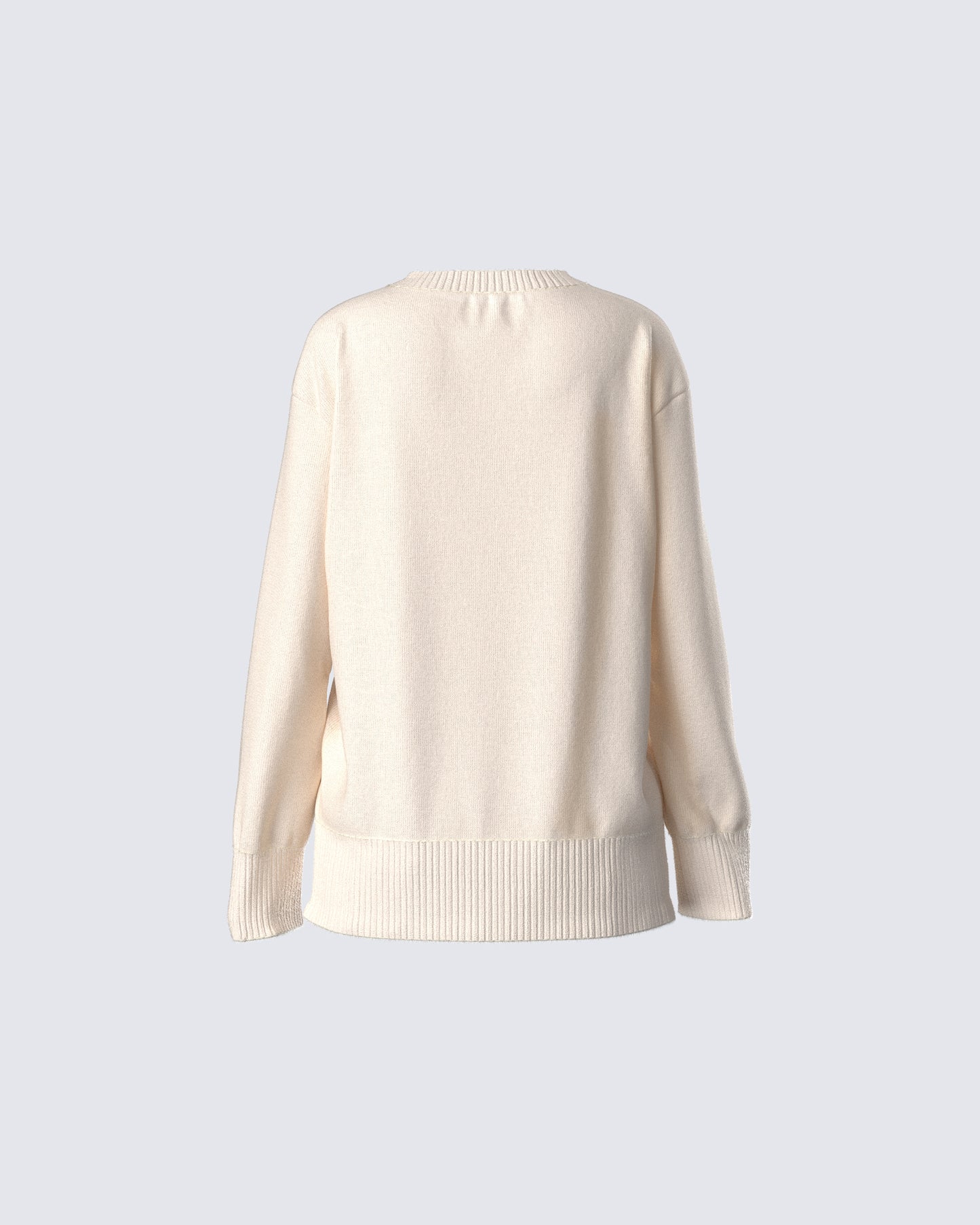 Magnolia Cream Sweater Knit Top