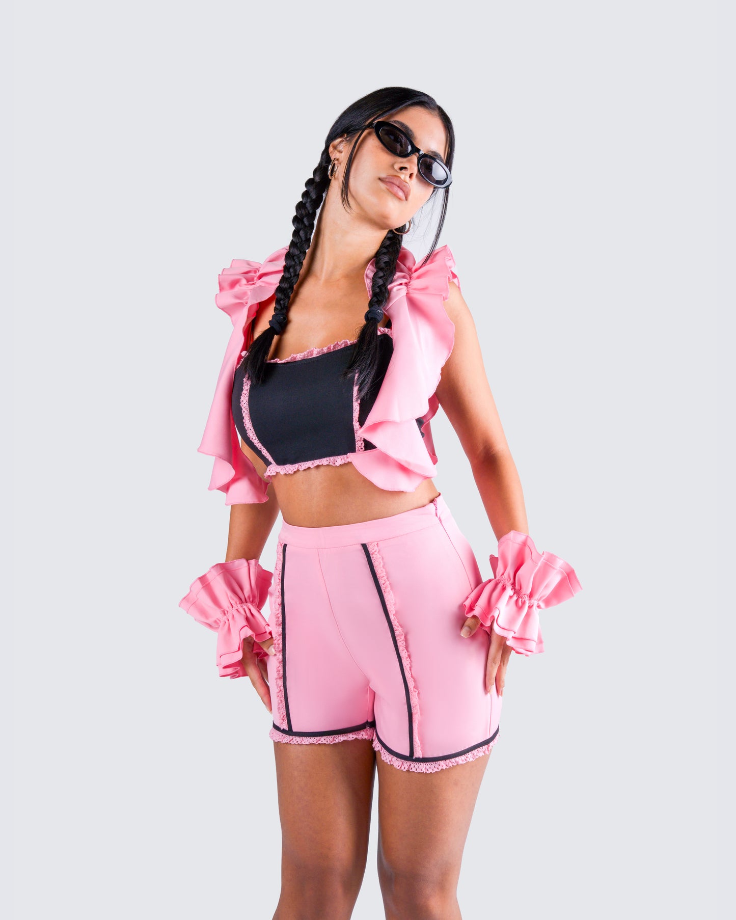 Gabriela Ruffle Set