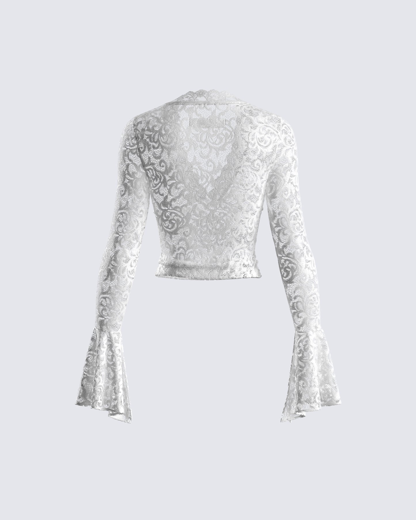 Priya White Lace Top
