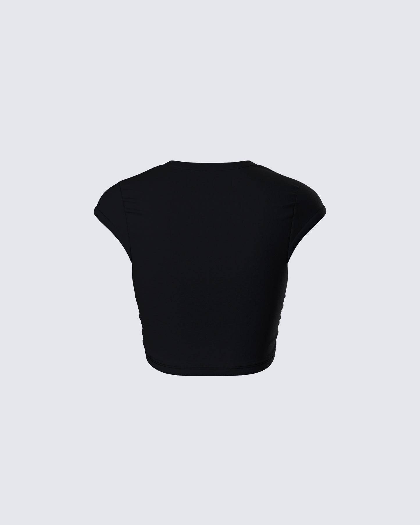 Ilse Black Aquarius Rhinestone Top