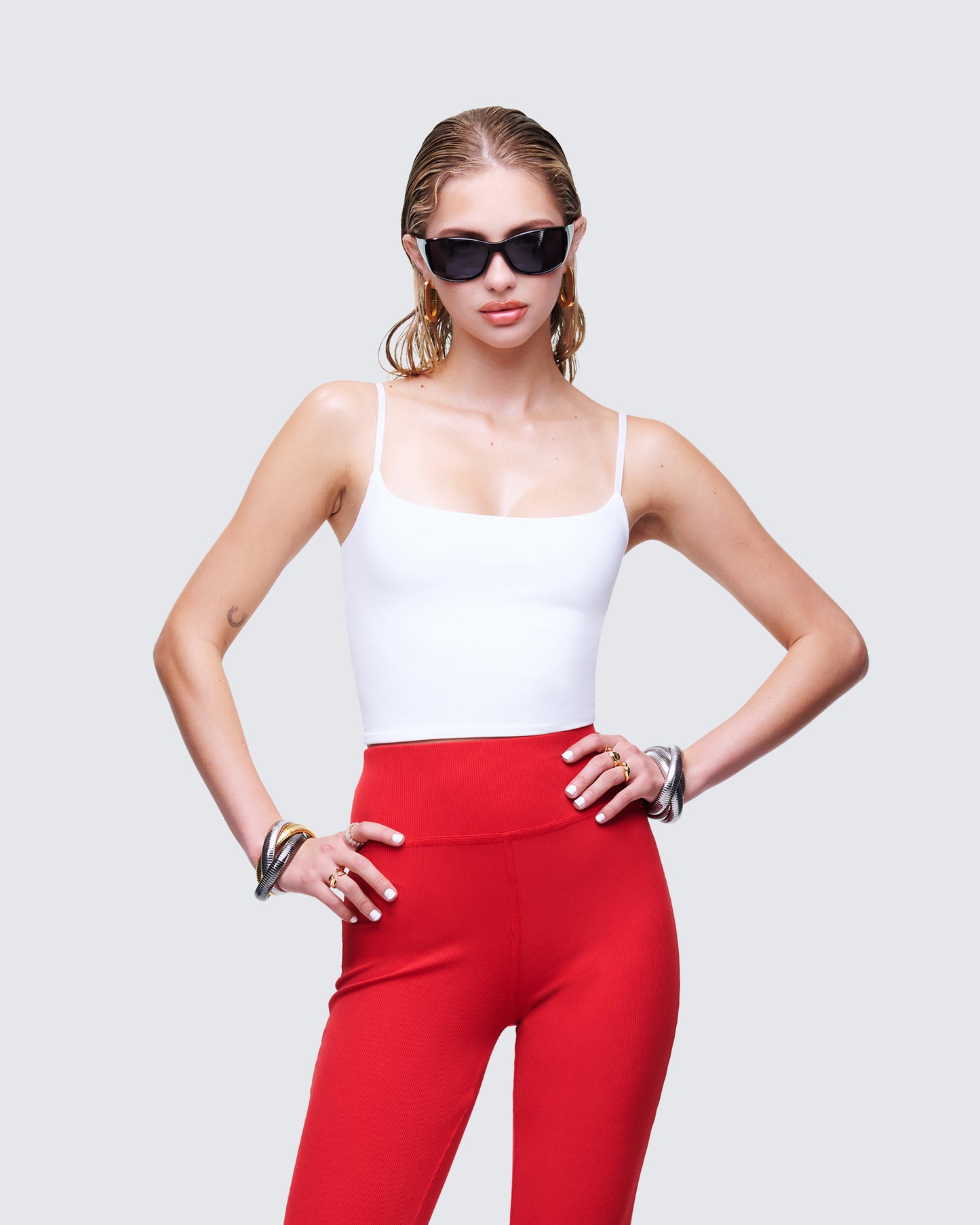 Soleia White Cami Top