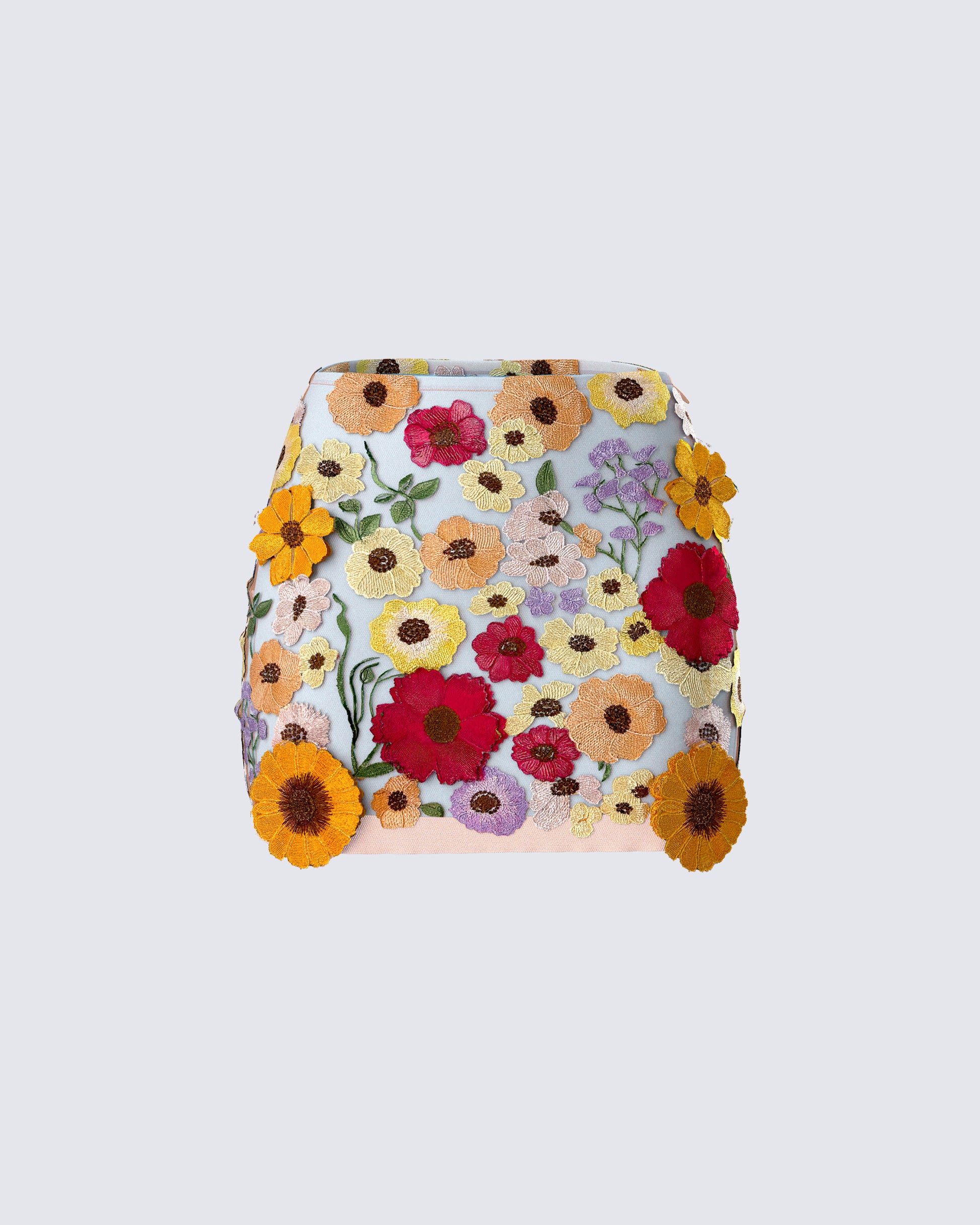 Addie Flower Mini Skirt product front