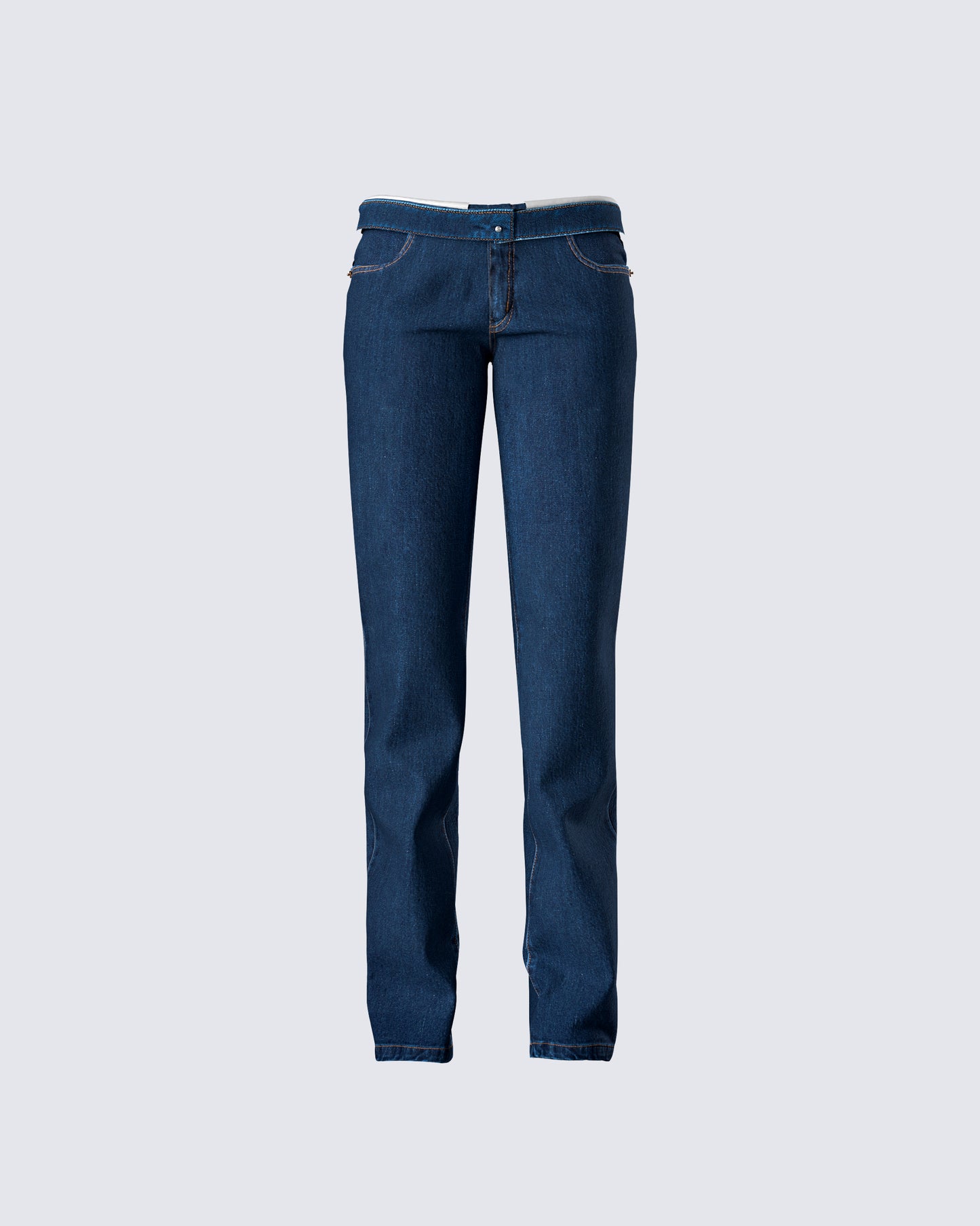 Briar Blue Low Waist Denim Pant