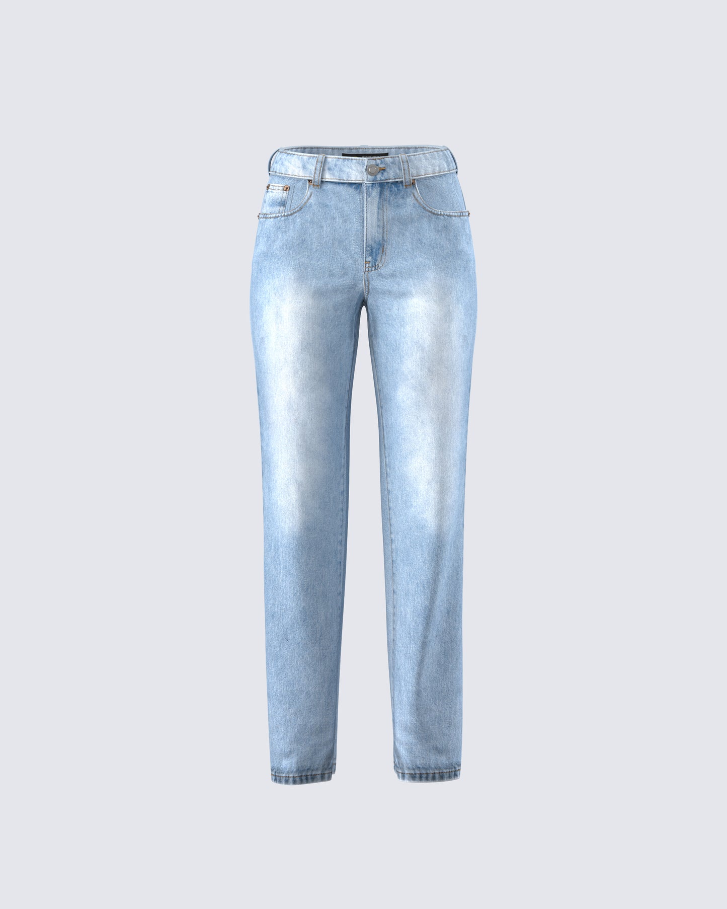 Achara Blue Denim Low Rise Jean