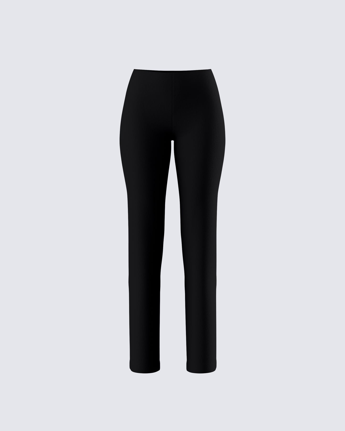 Bronte Black Ponte High Rise Pant product front
