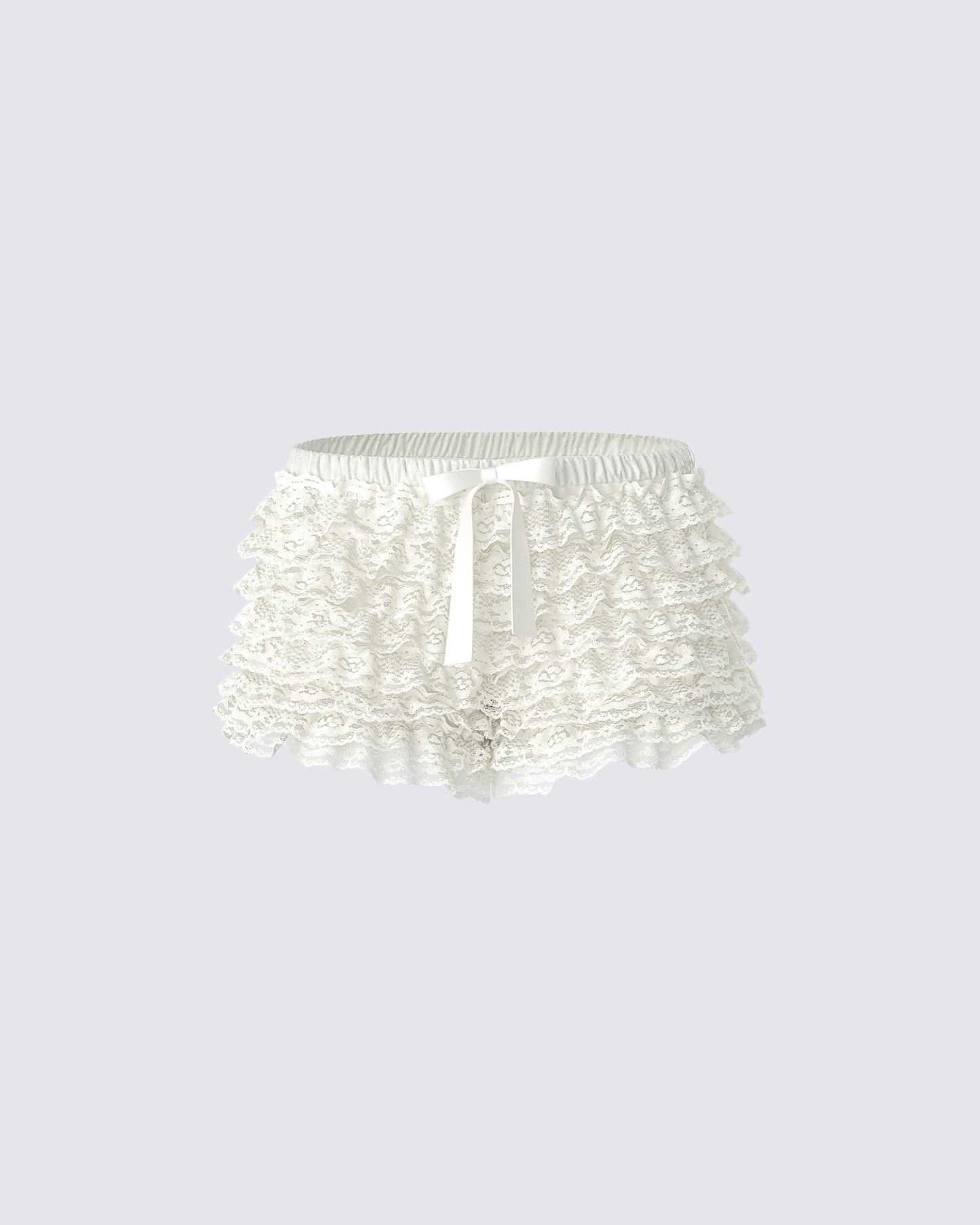 Daria Ivory Low Rise Bloomer Micro Short product front