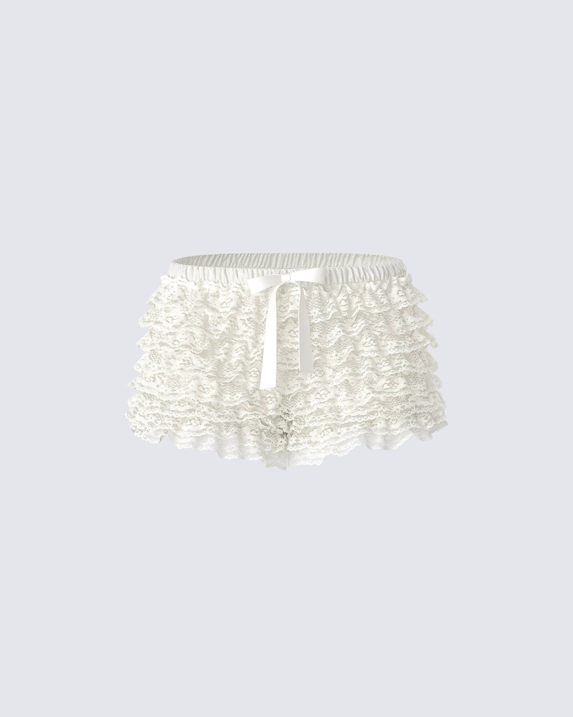 Daria Ivory Low Rise Bloomer Micro Short product front