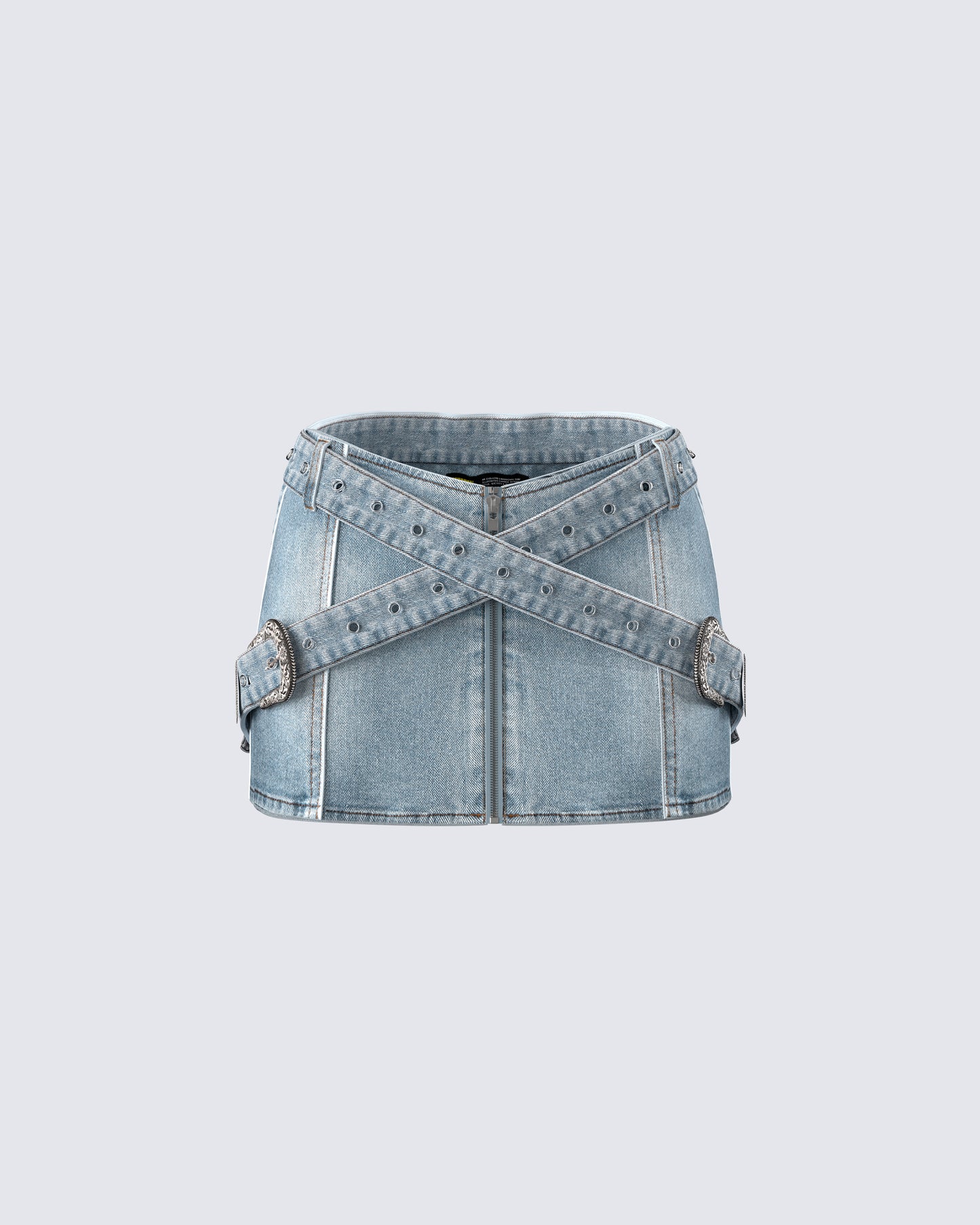 Eirene Denim Mini Skirt