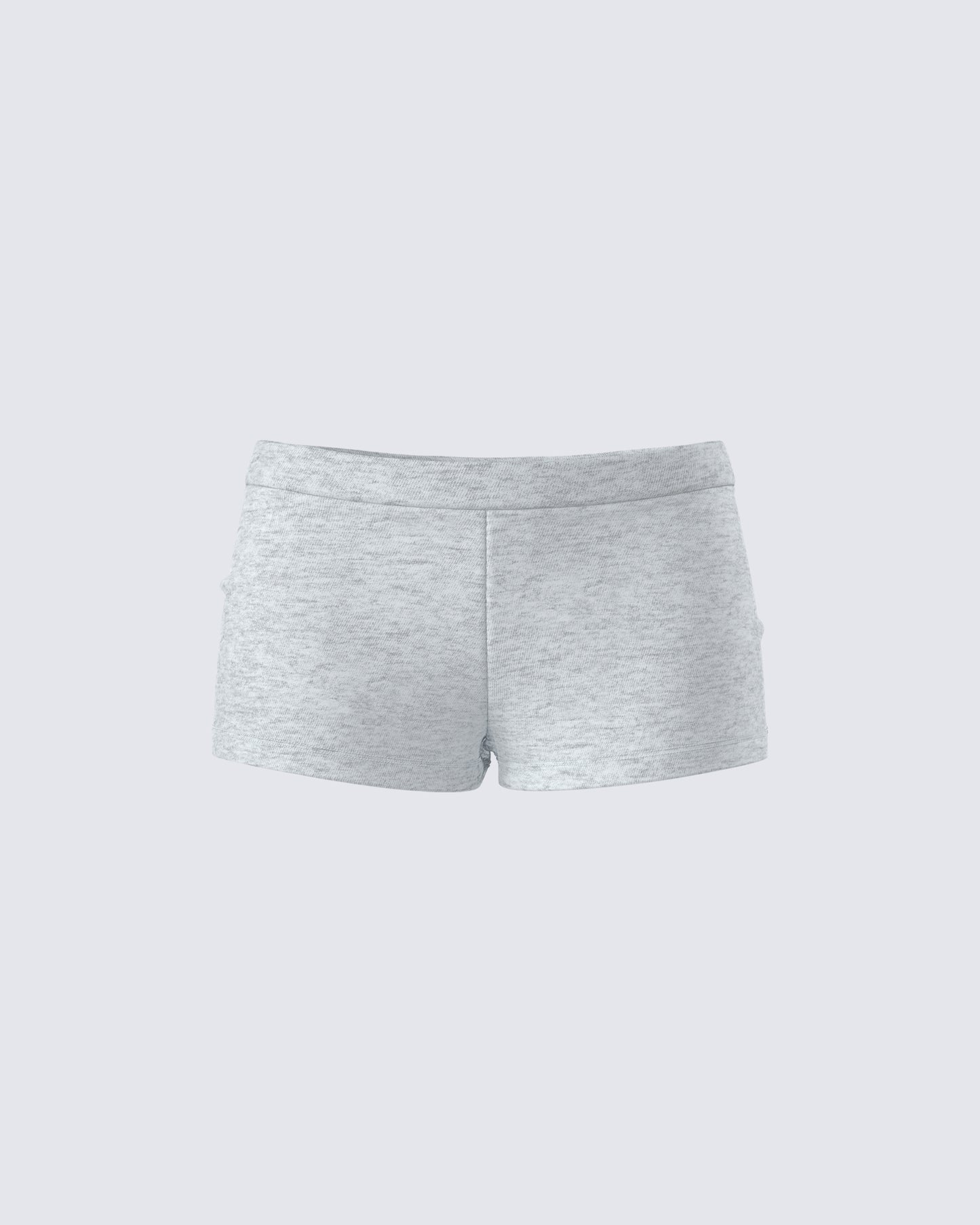 Darby Heather Grey Mini Short product front