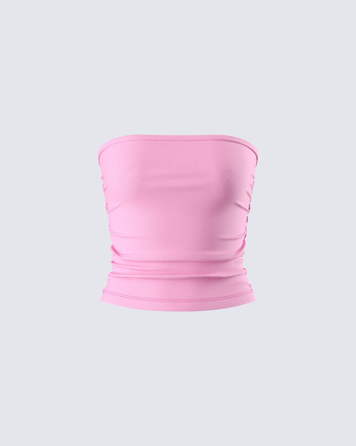 Zinnia Pink Jersey Tube Top product front