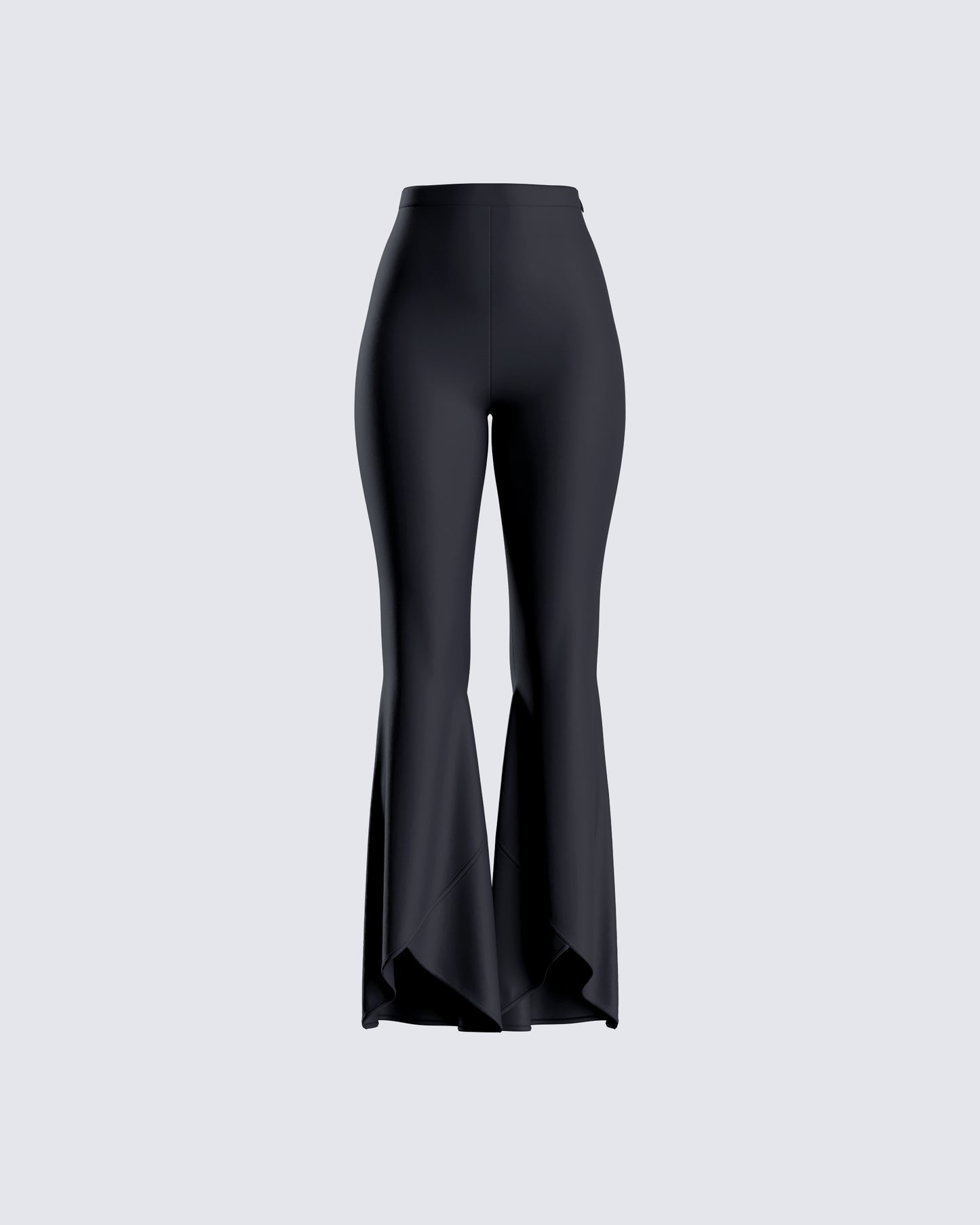 Catalina Black High Waist Pant 3d product front