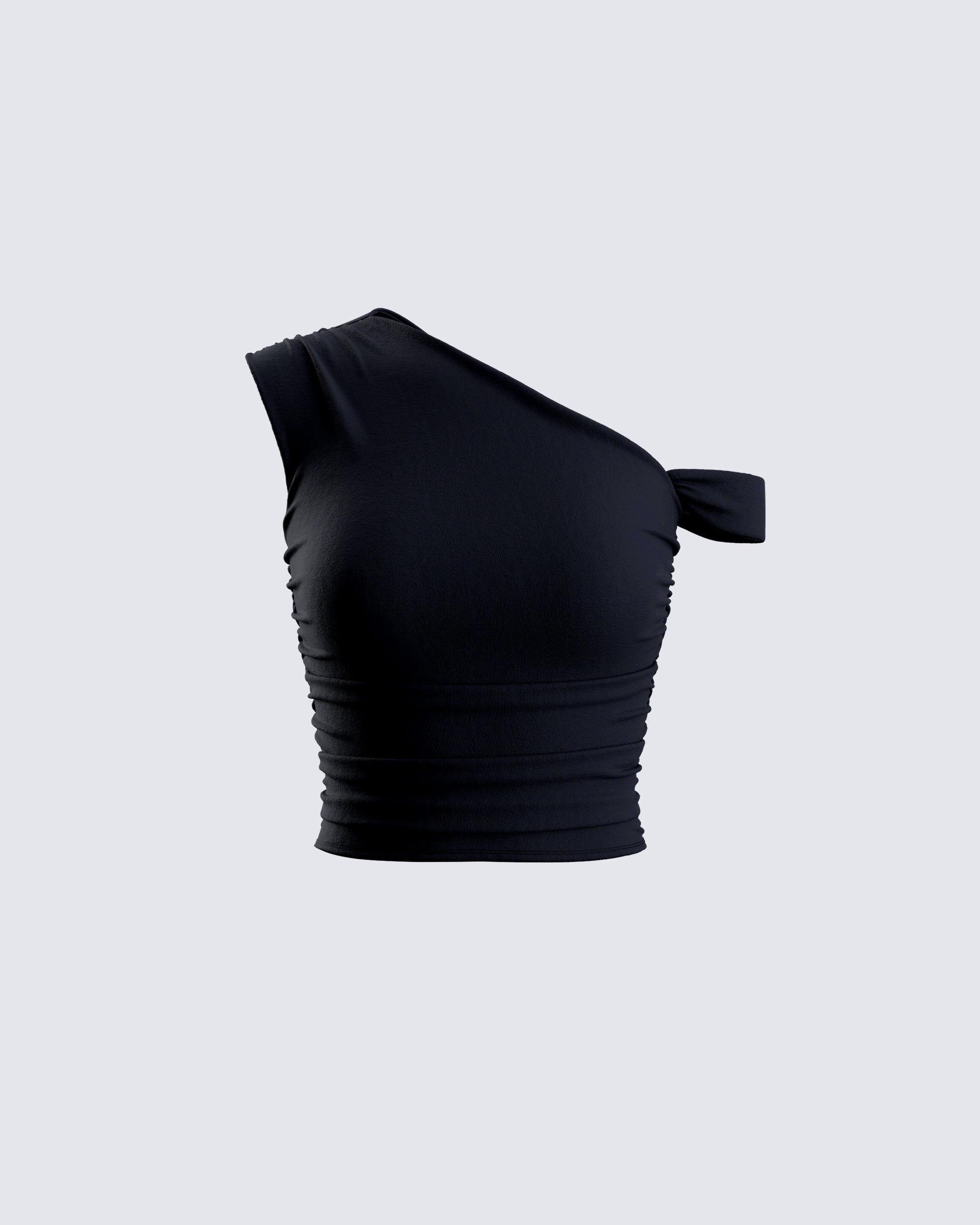 Eirene Black Asymmetrical Top FINESSE — free download