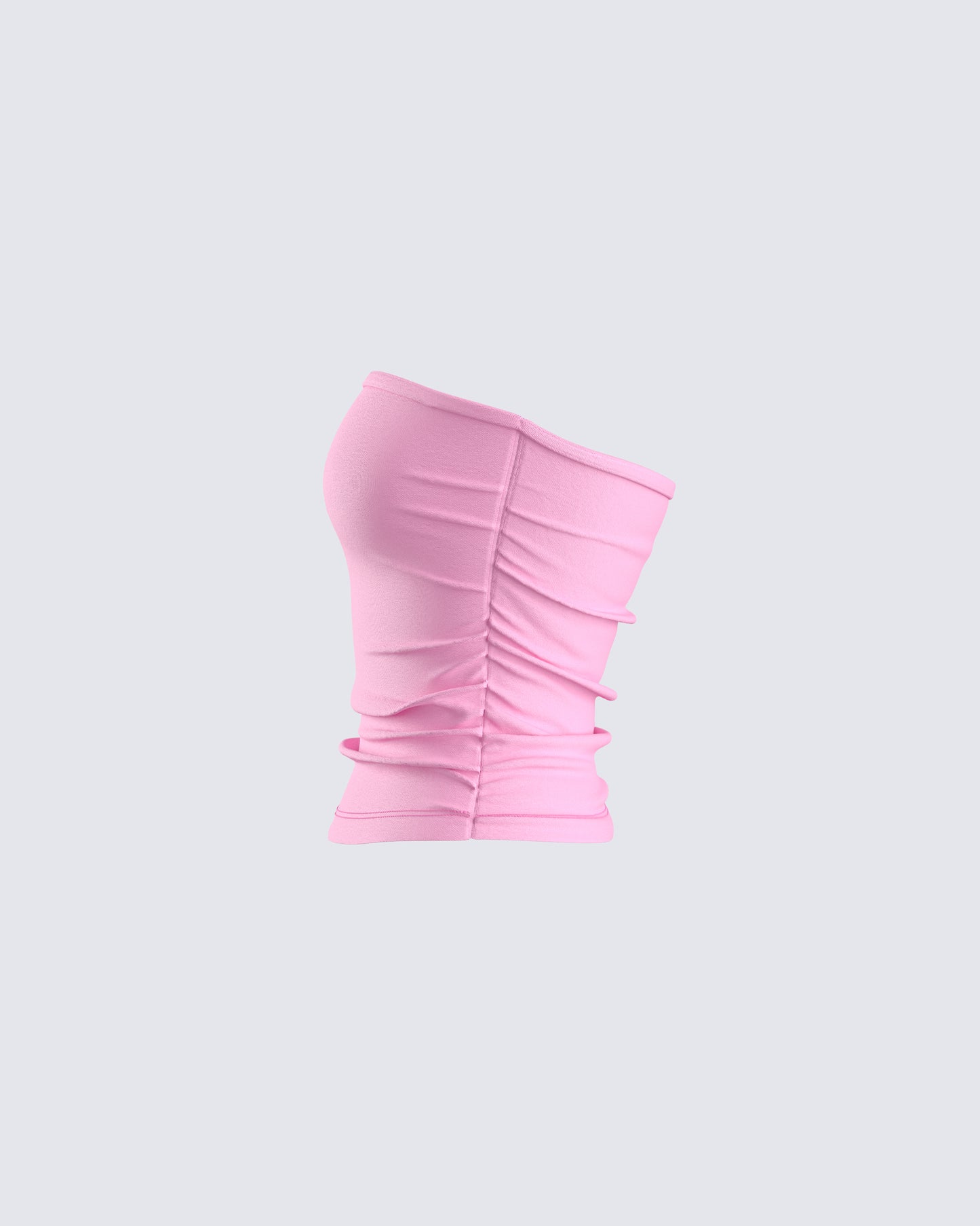 Zinnia Pink Jersey Tube Top