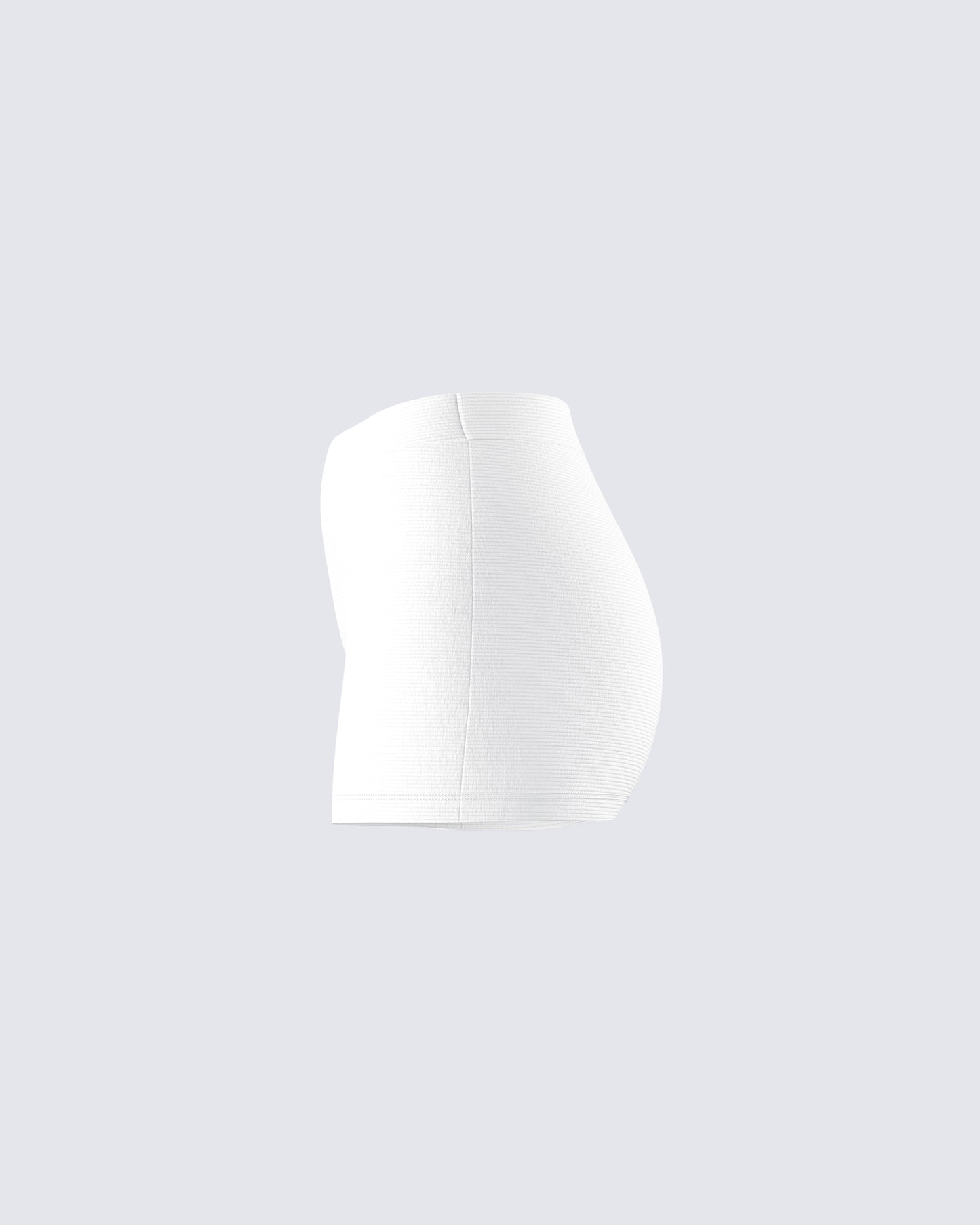 Priya Cream Rib Short