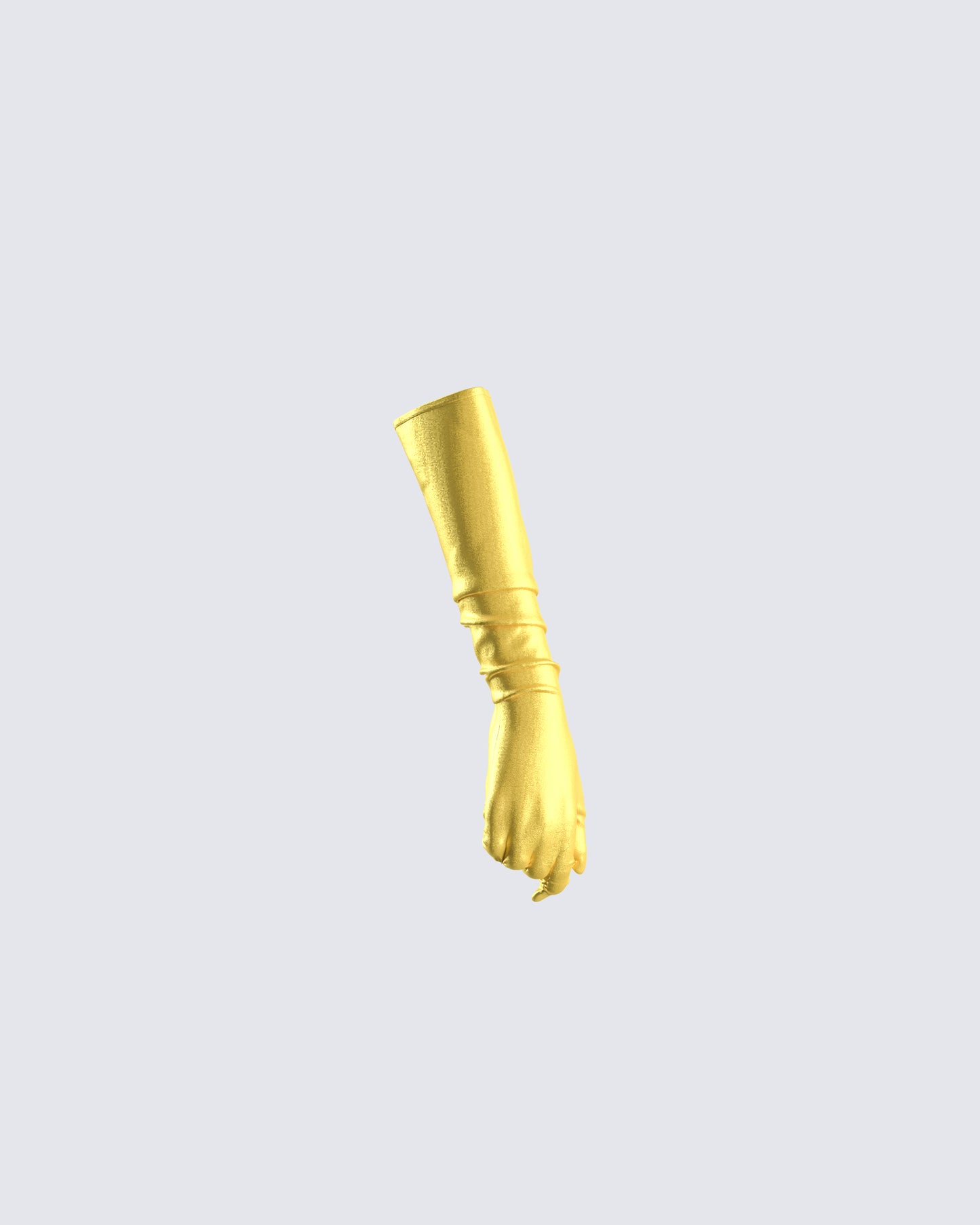 Surya Yellow Satin Gloves