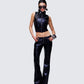 Women's black jacket alternate angle – FINESSE