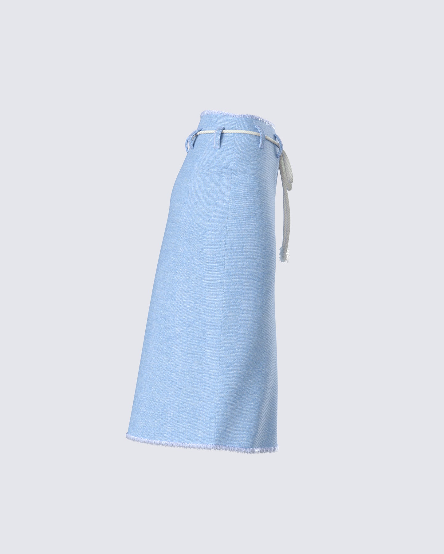 Heidi Blue Column Midi Denim Skirt