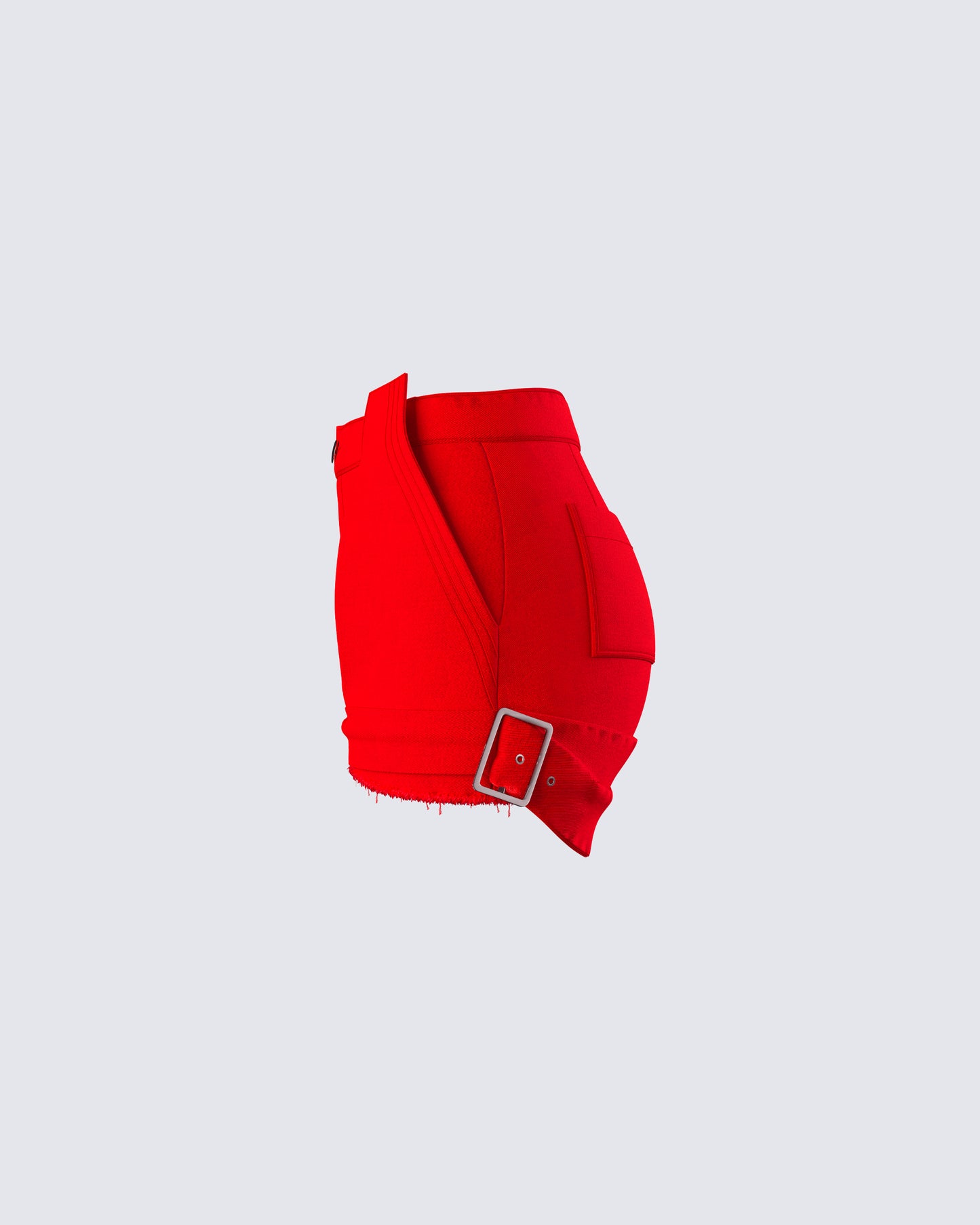 Brielle Red Mini Skirt