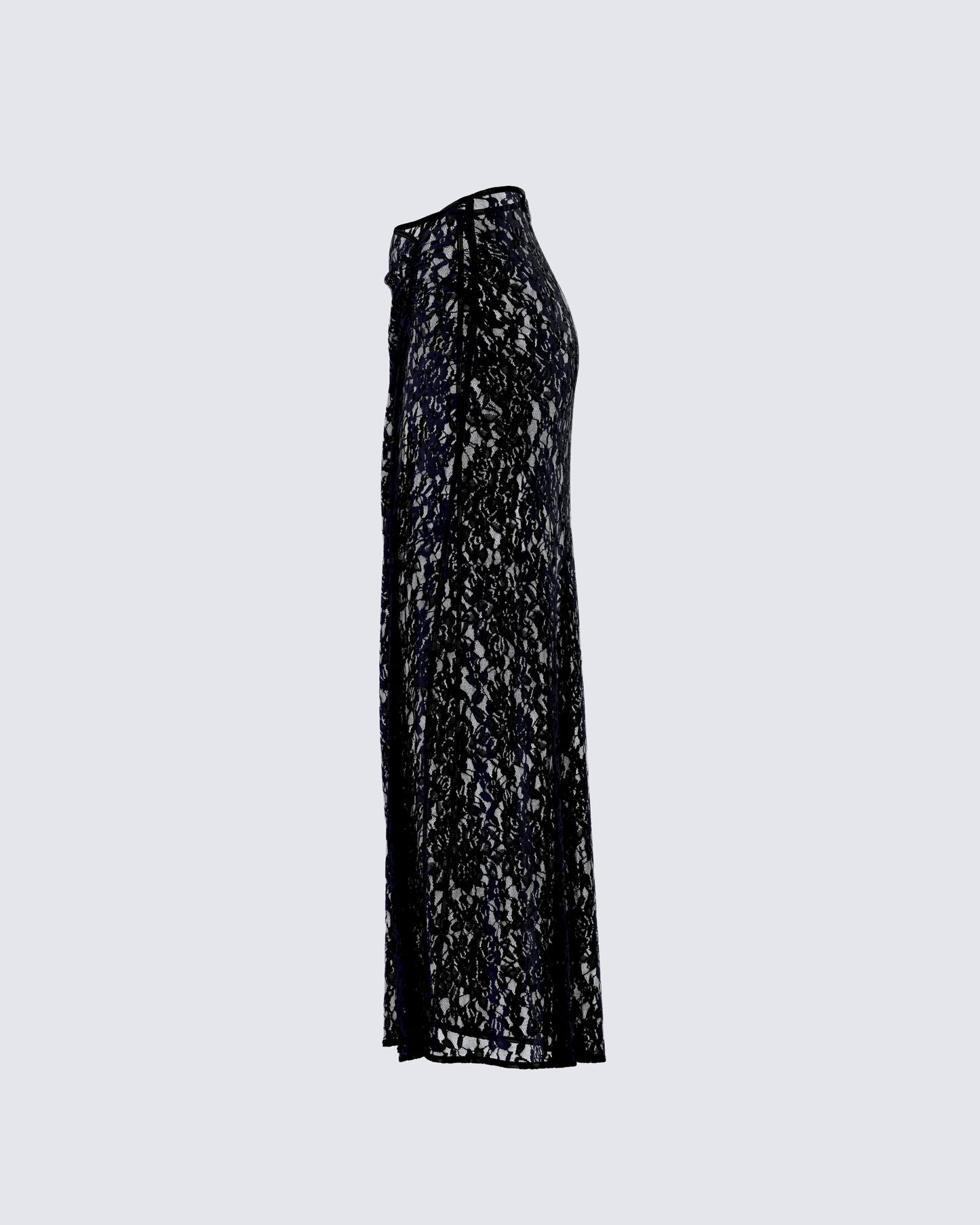 Beatrix Black Lace Skirt