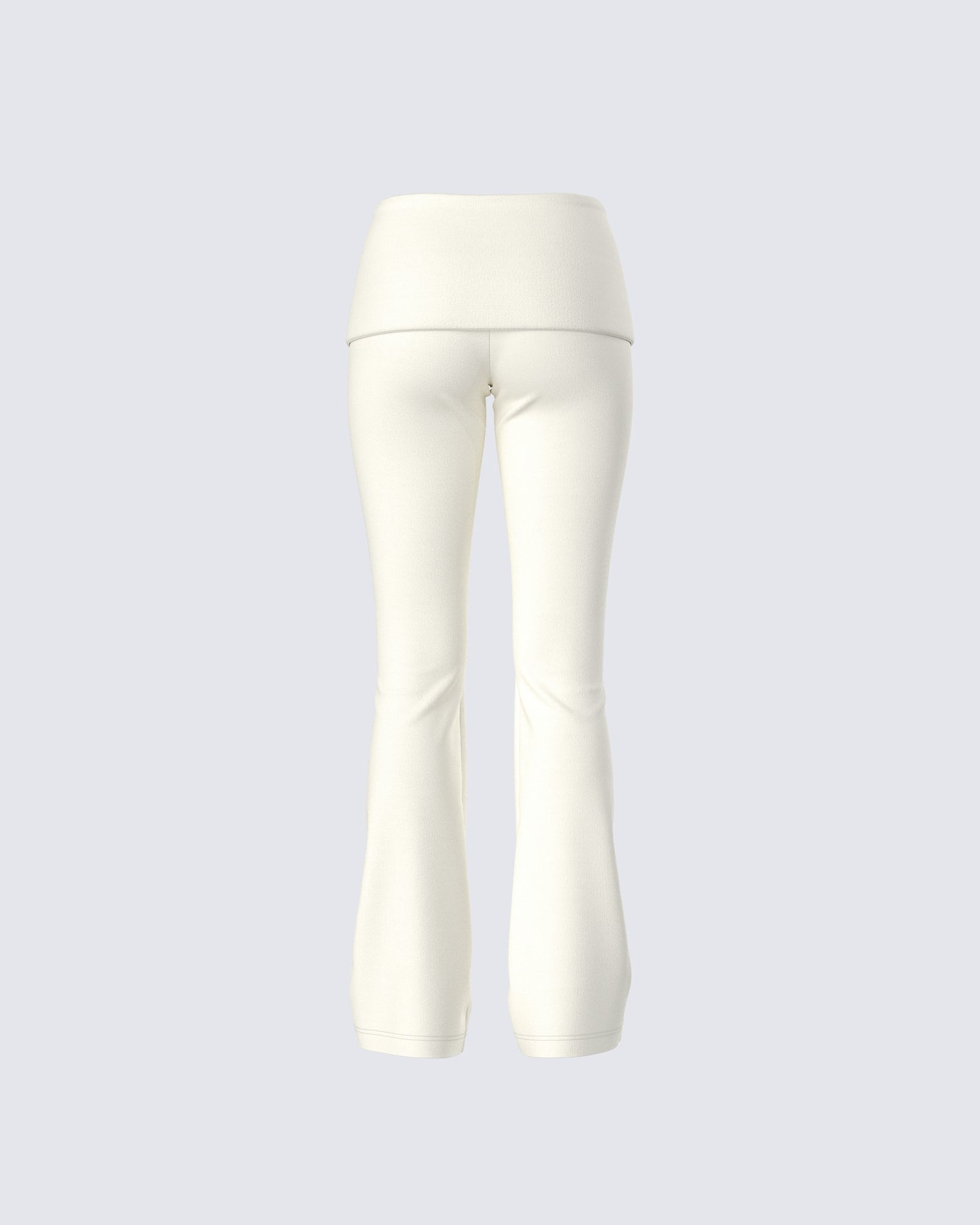 Leia Cream Foldover Legging