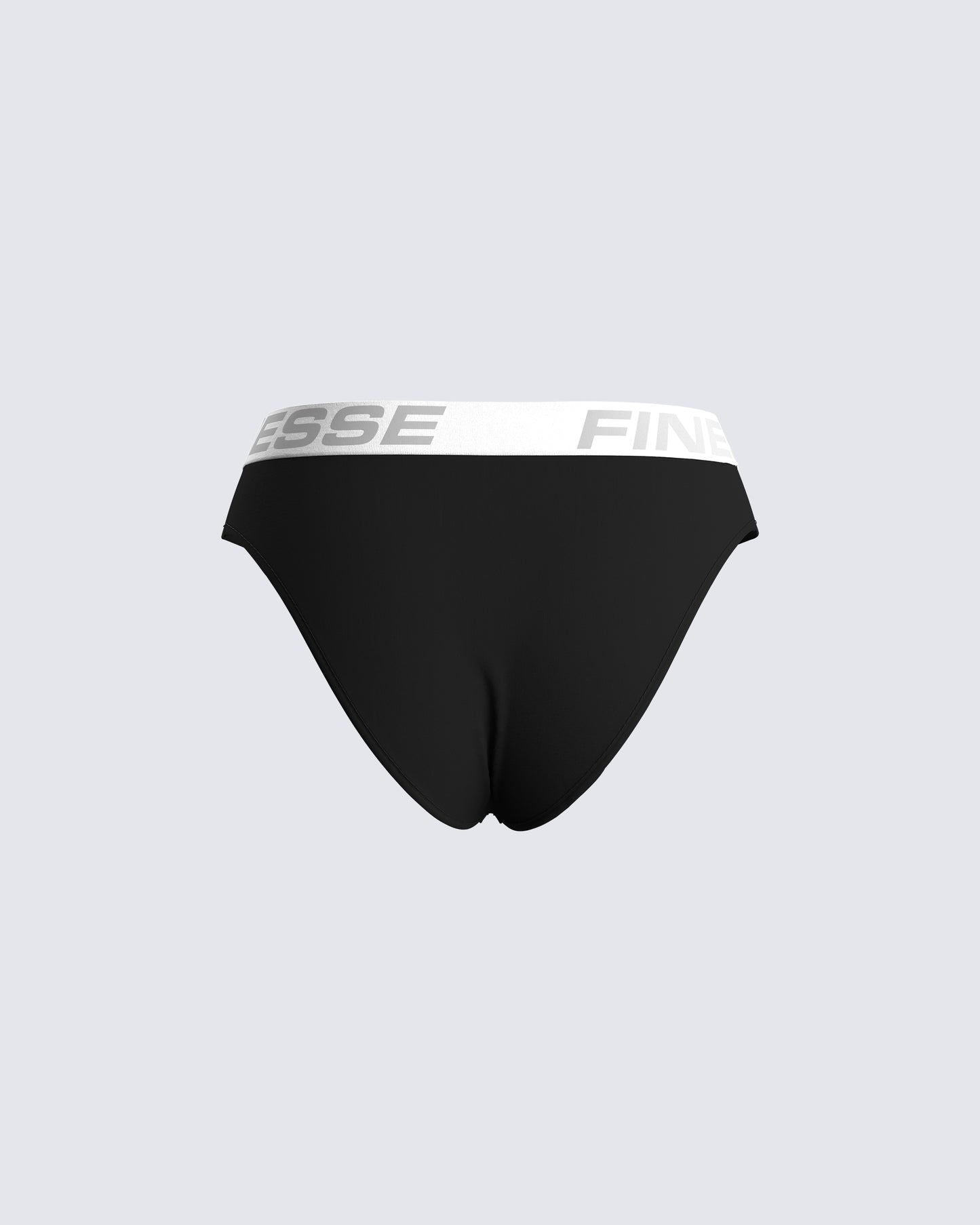 Samia Black Logo Panty