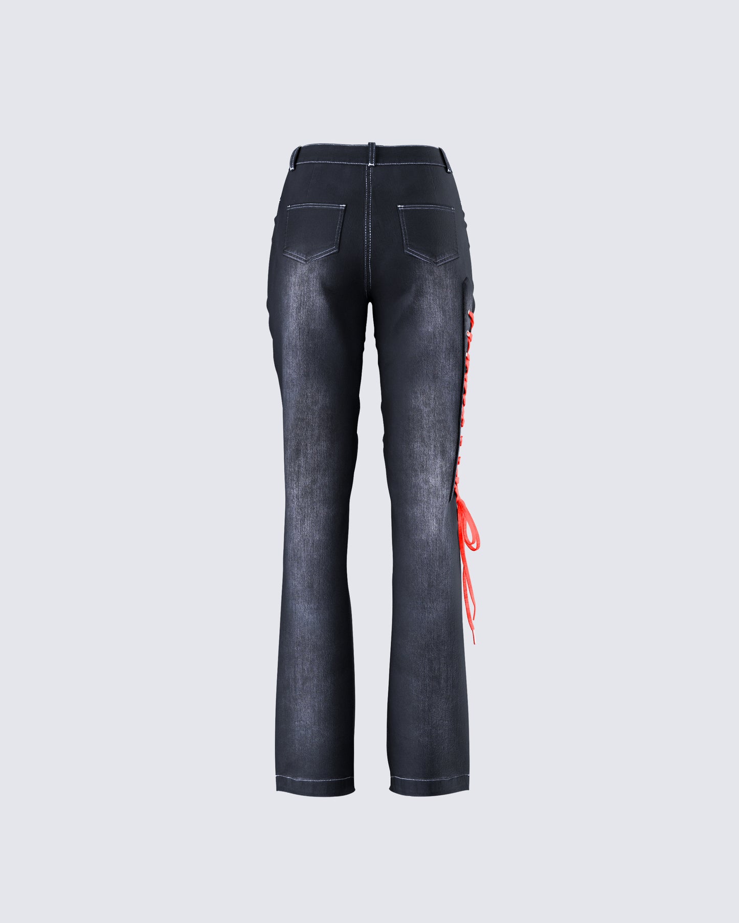 Salem Black Low Rise Denim Pant