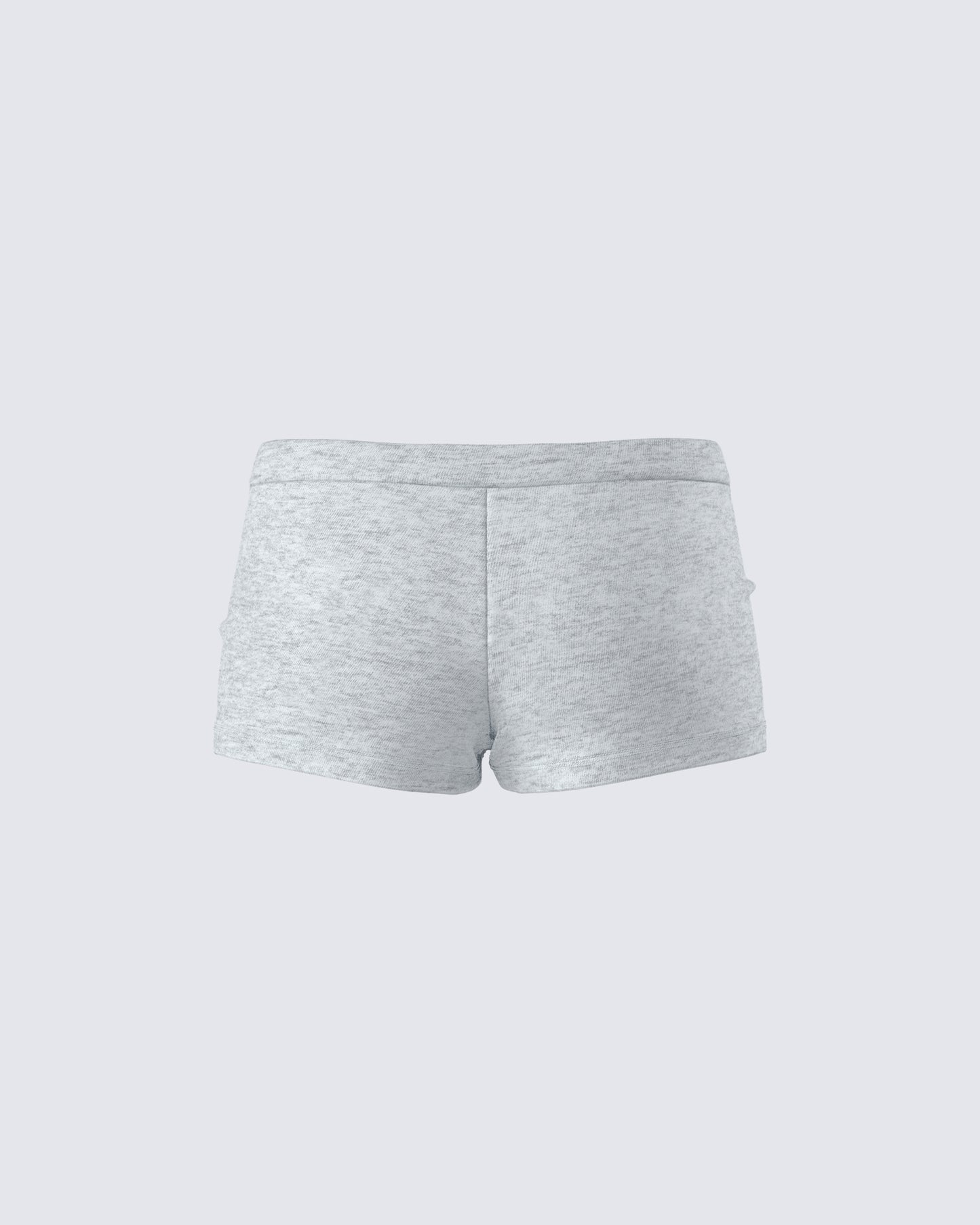 Darby Heather Grey Mini Short