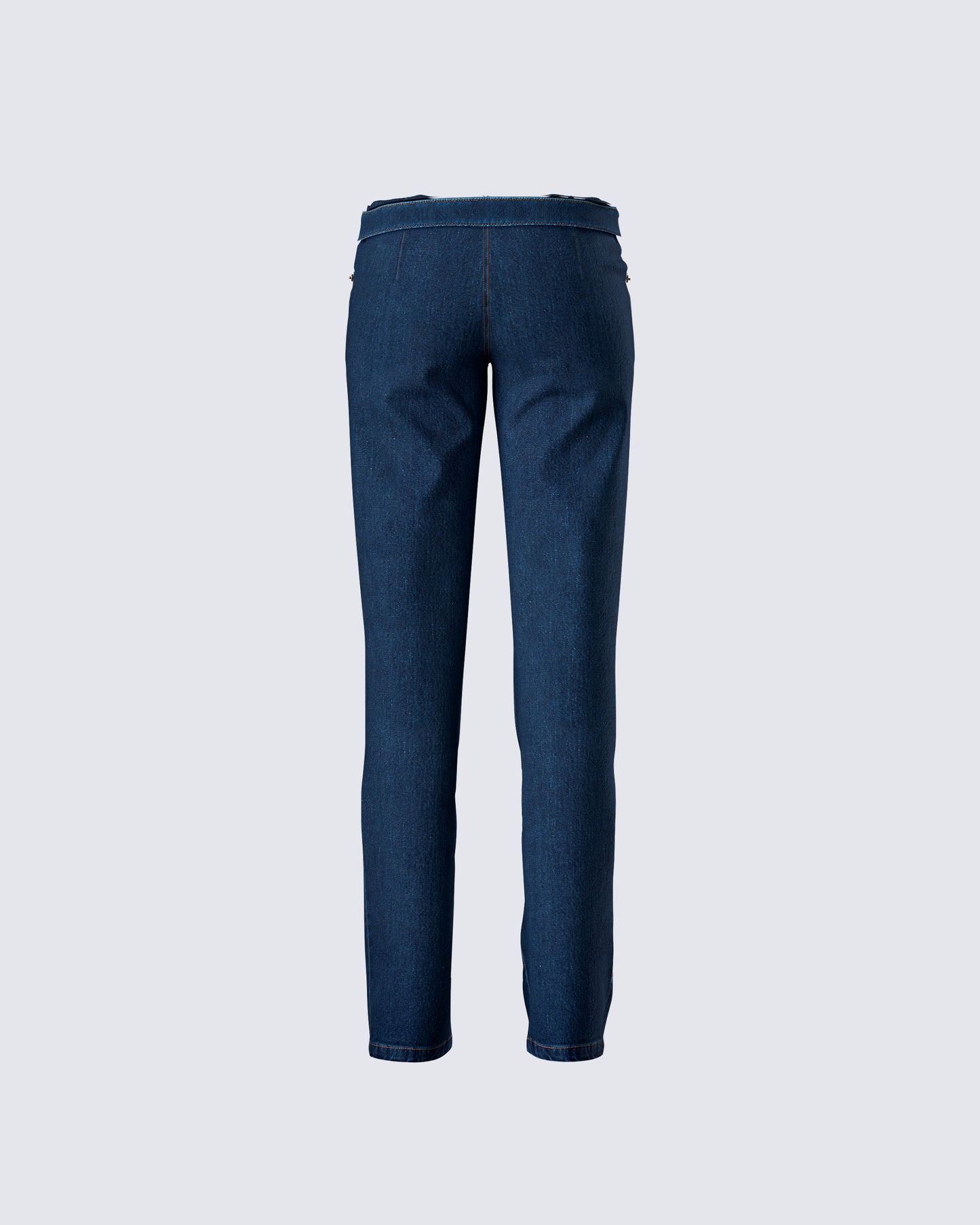 Briar Blue Low Waist Denim Pant