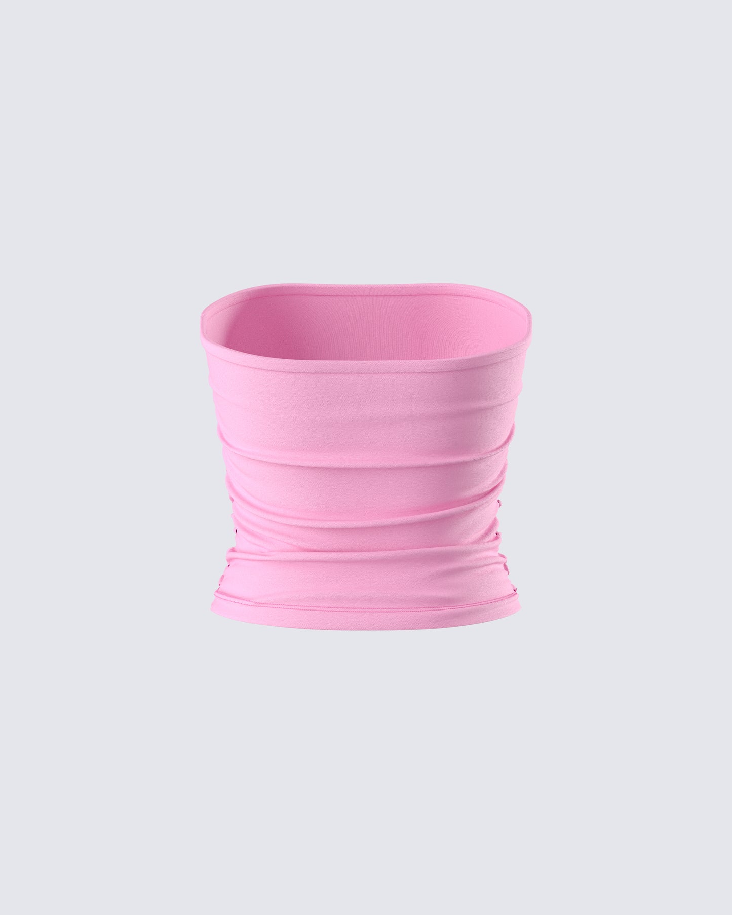 Zinnia Pink Jersey Tube Top