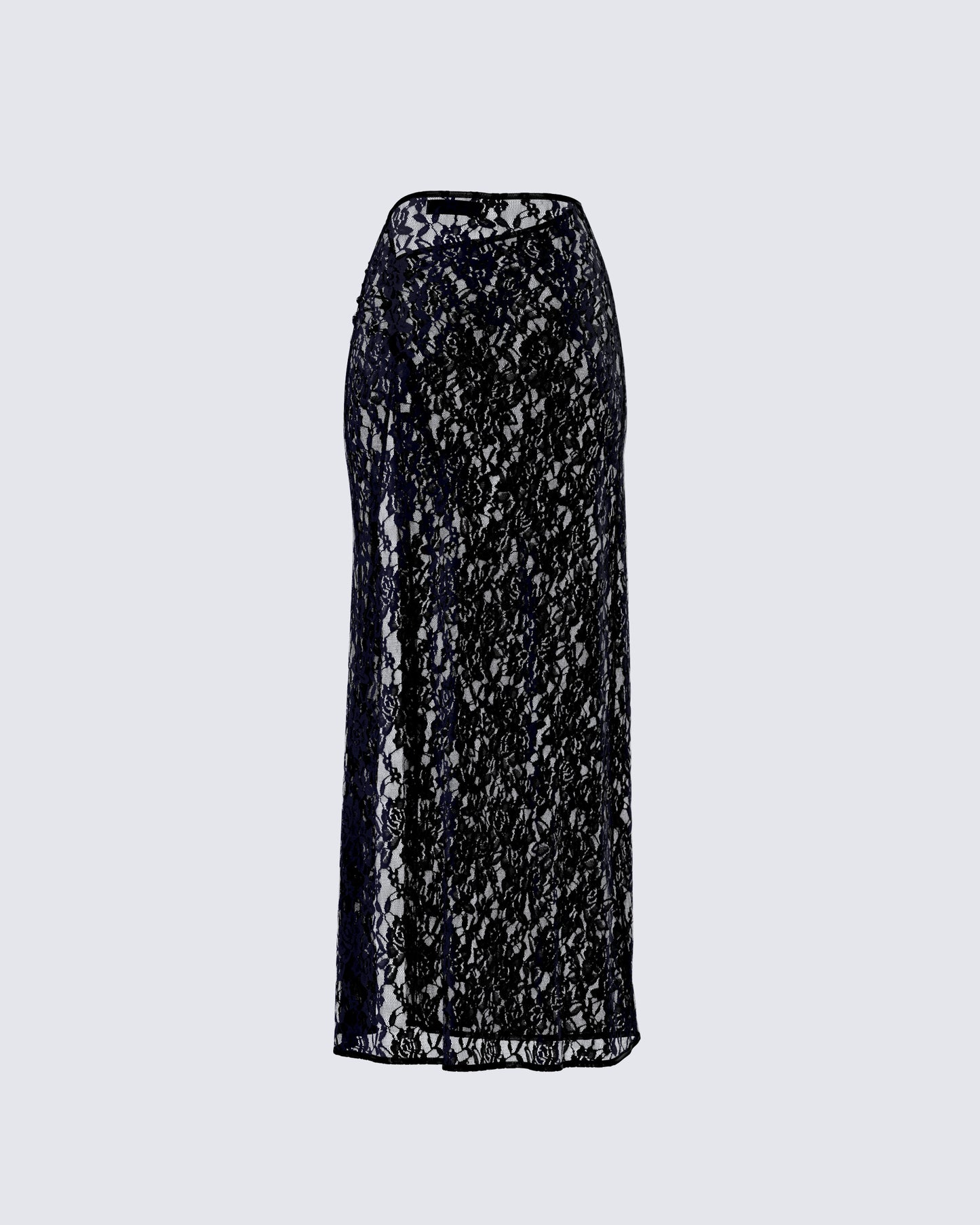 Beatrix Black Lace Skirt