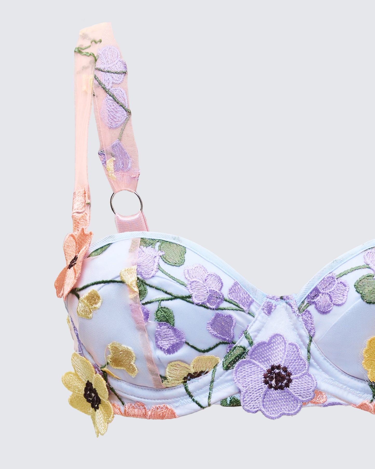 Women's floral matching set front view – FINESSE