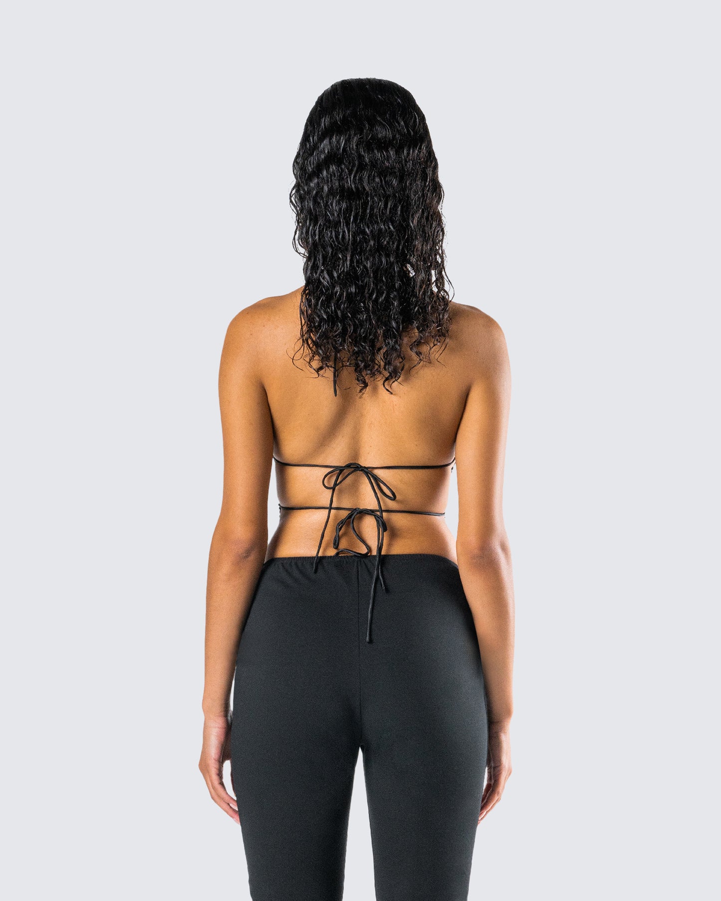 Amelie Black Butterfly Top