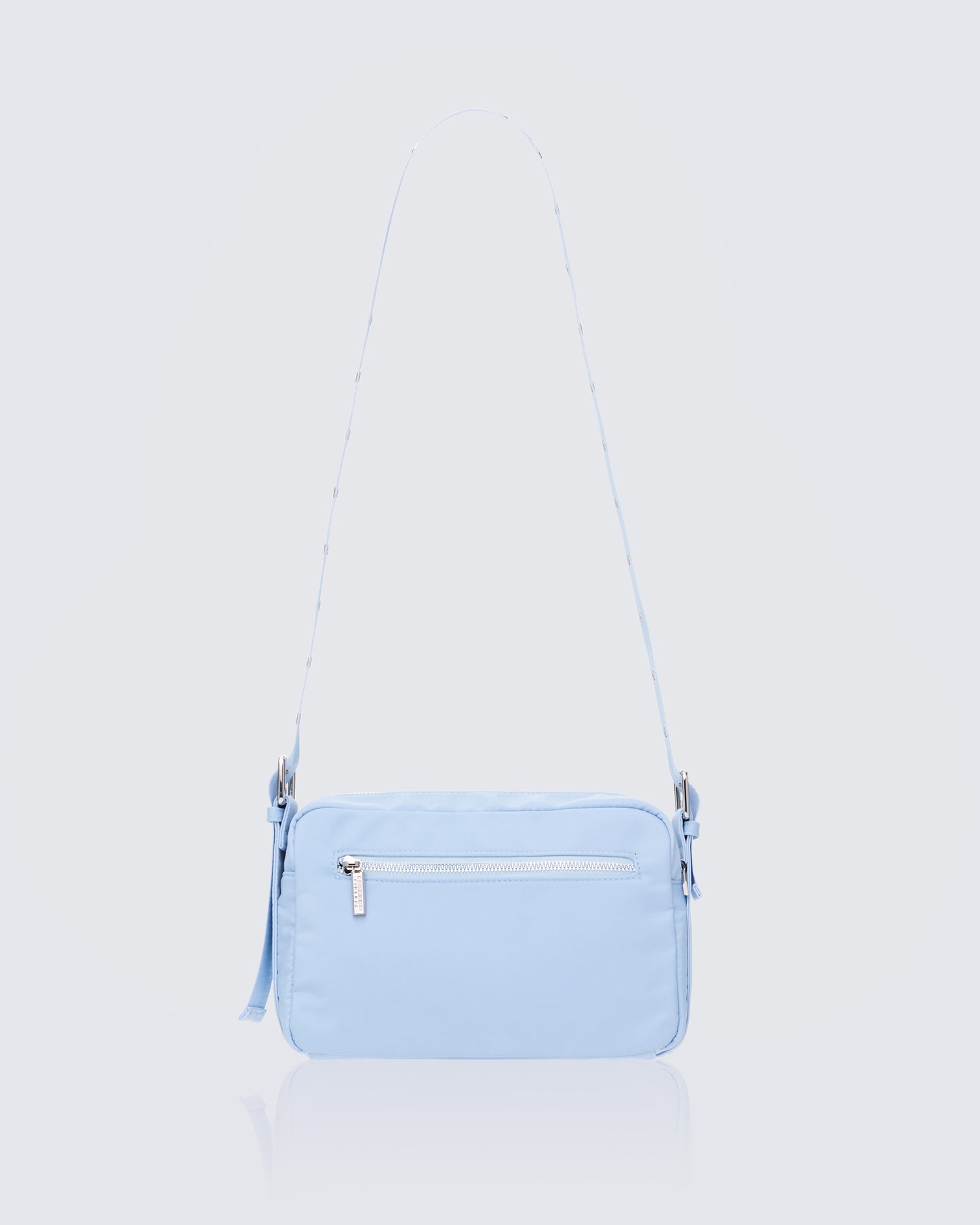 April Baby Blue Ballet Bag With Charm