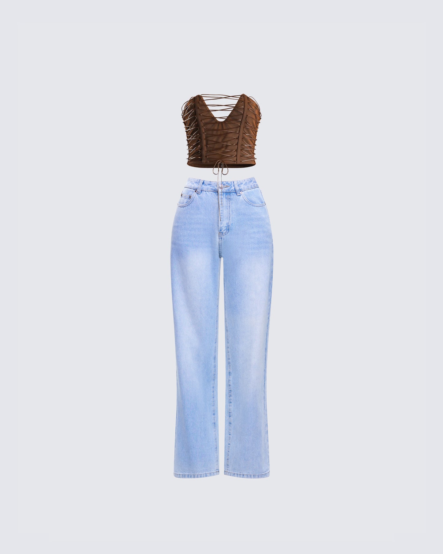 Bette Lace Up Set