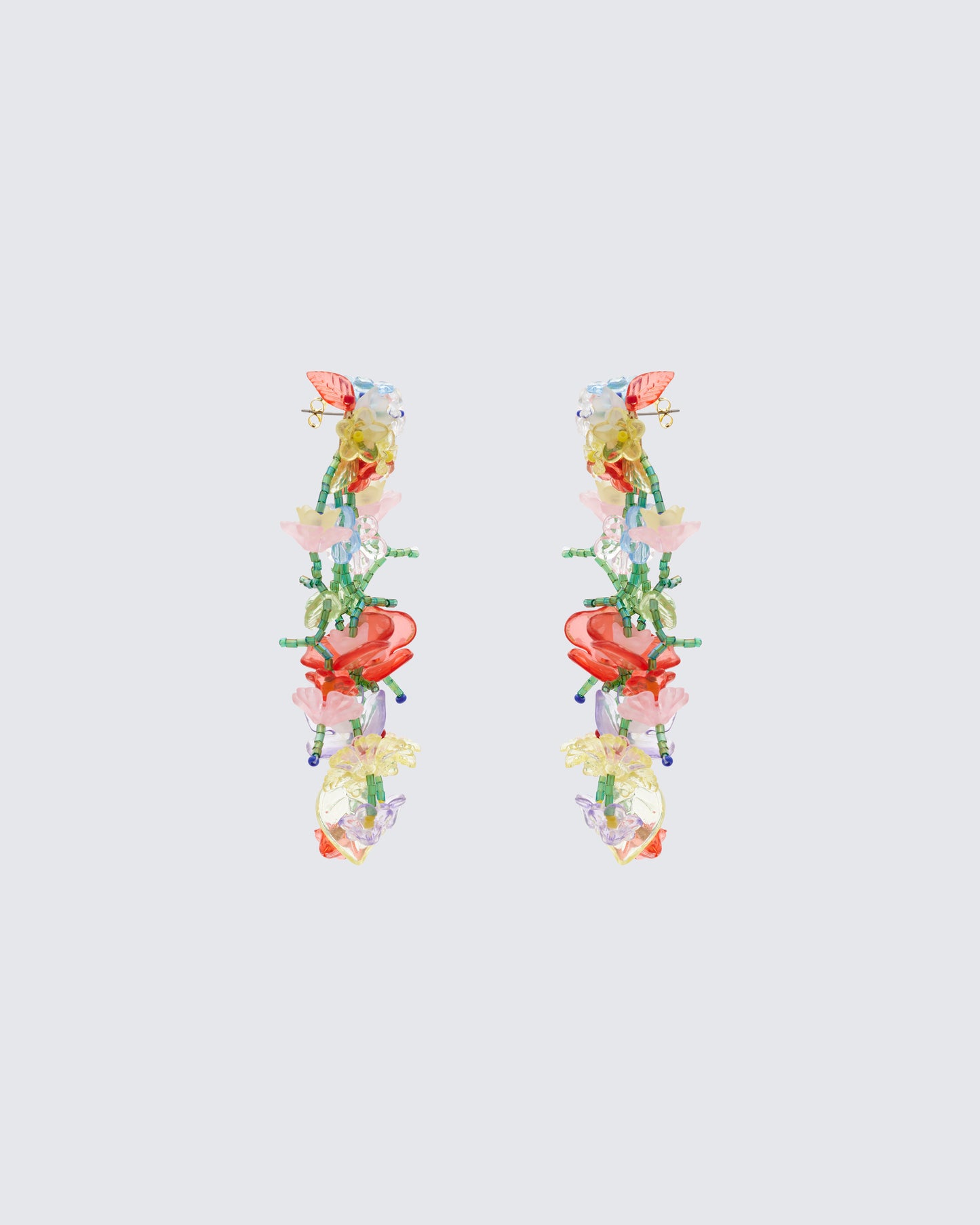 Brynja Summer Florals Chandelier Earrings