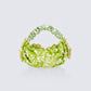 Green shoulder bag front view – FINESSE
