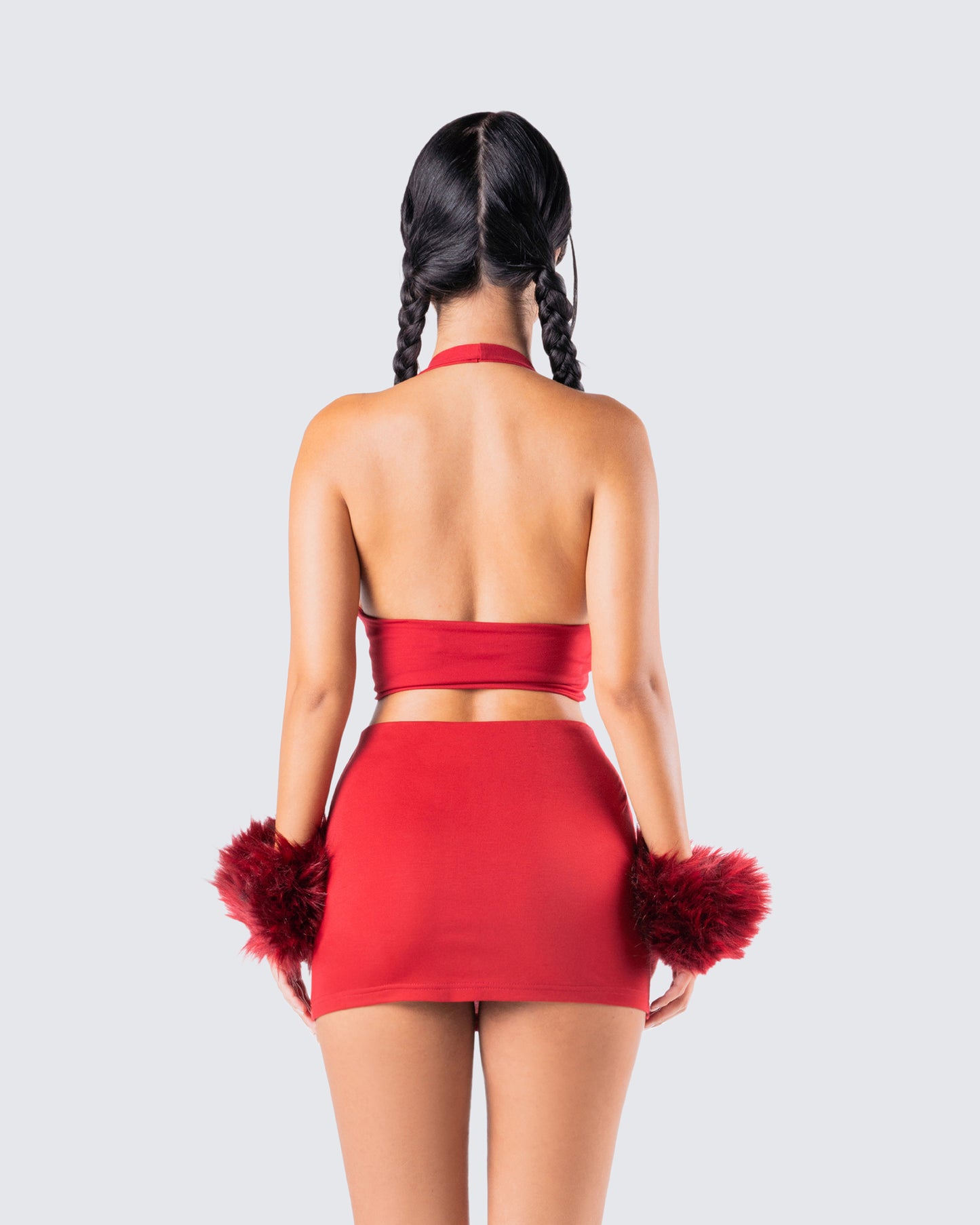 Carolina Red Halter Top