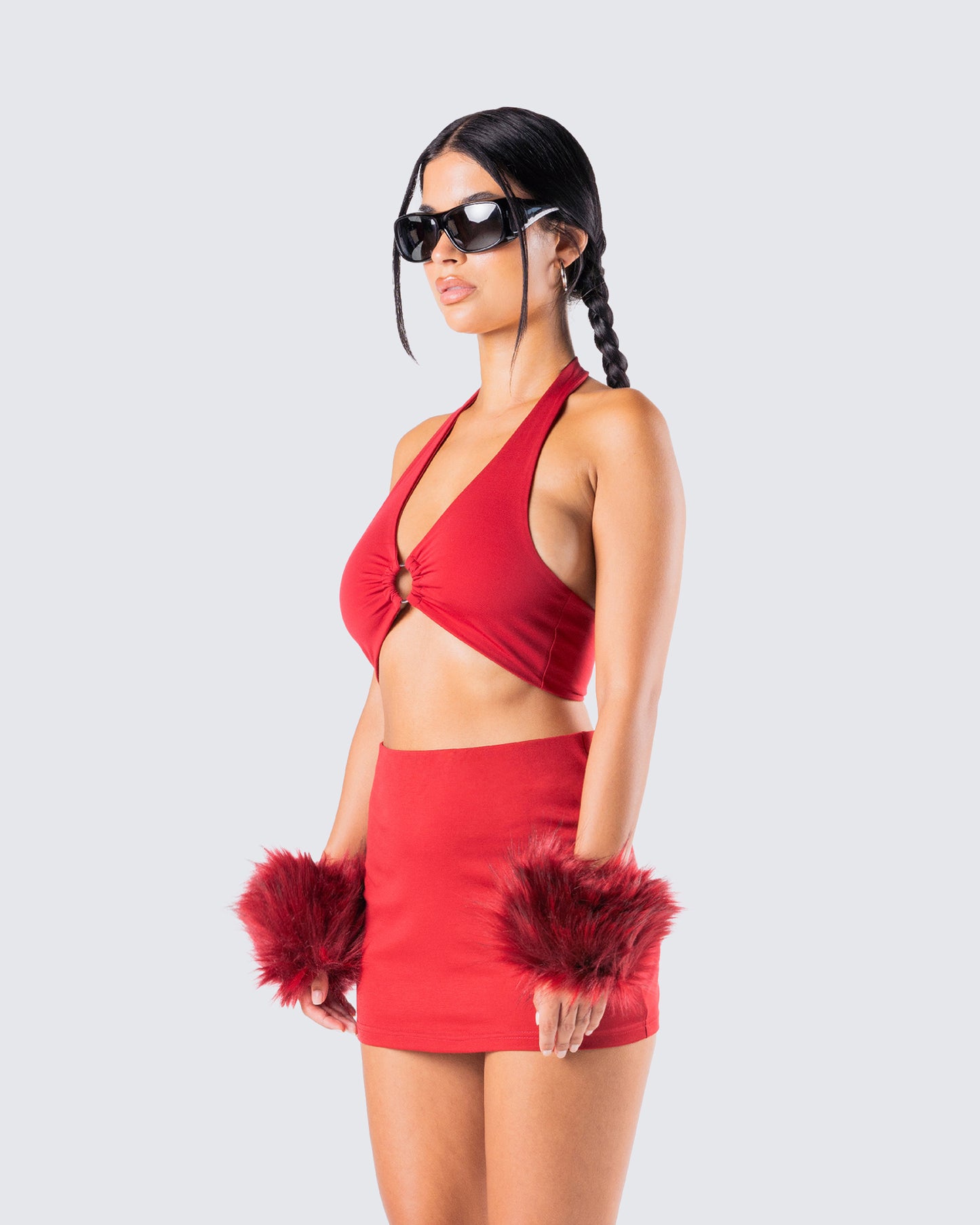Carolina Red Halter Top