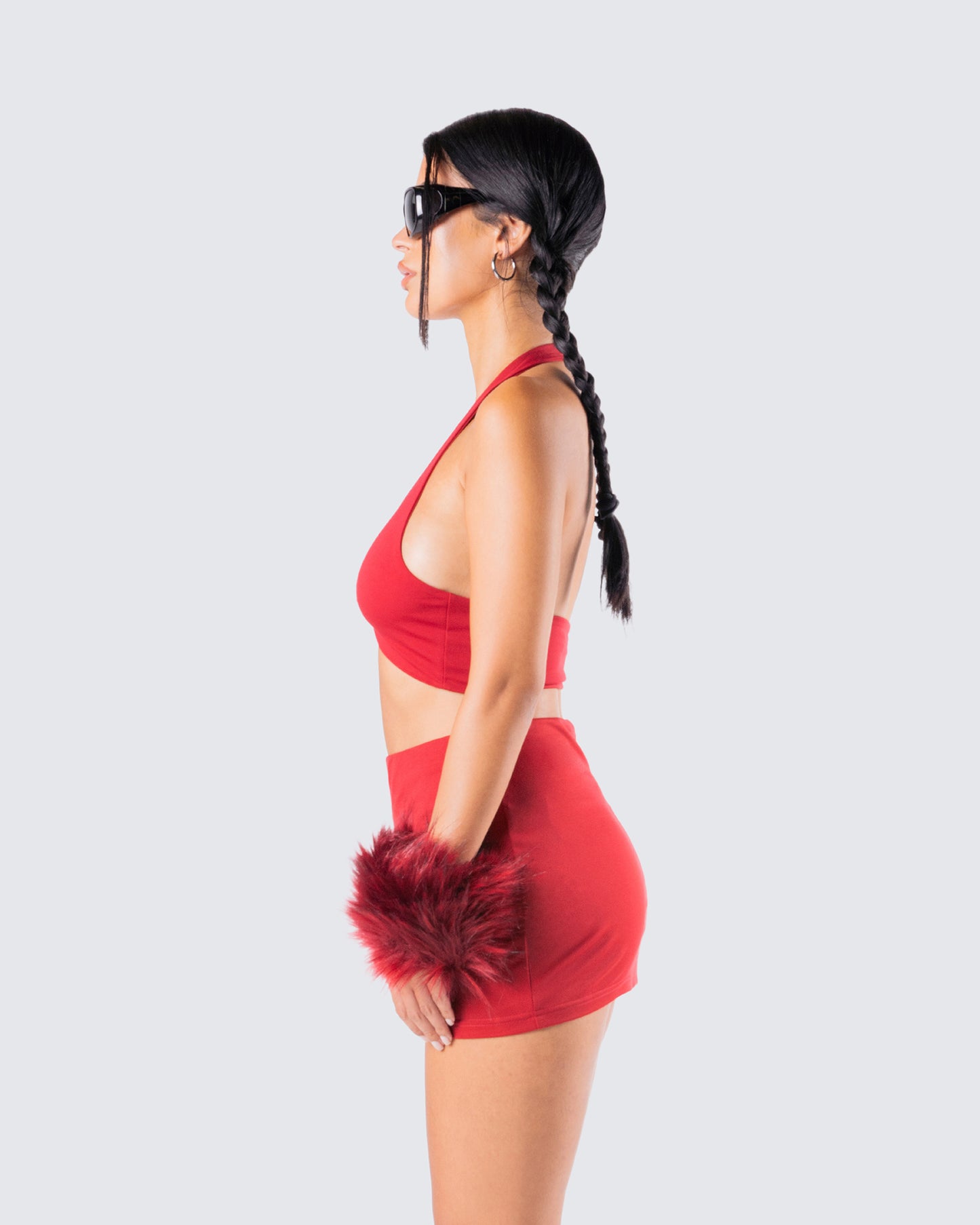 Carolina Red Halter Top